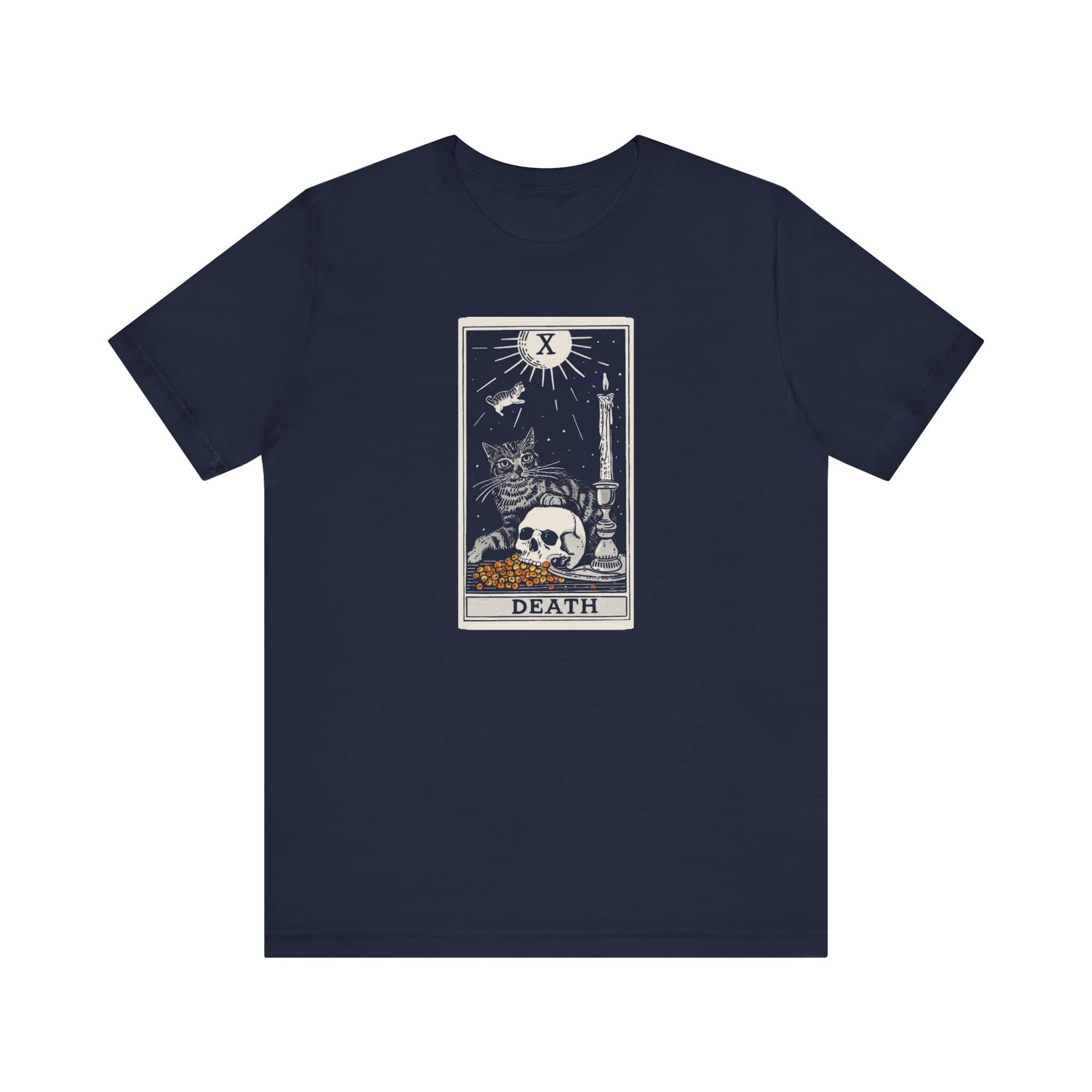 The Death Tarot Cat T-Shirt