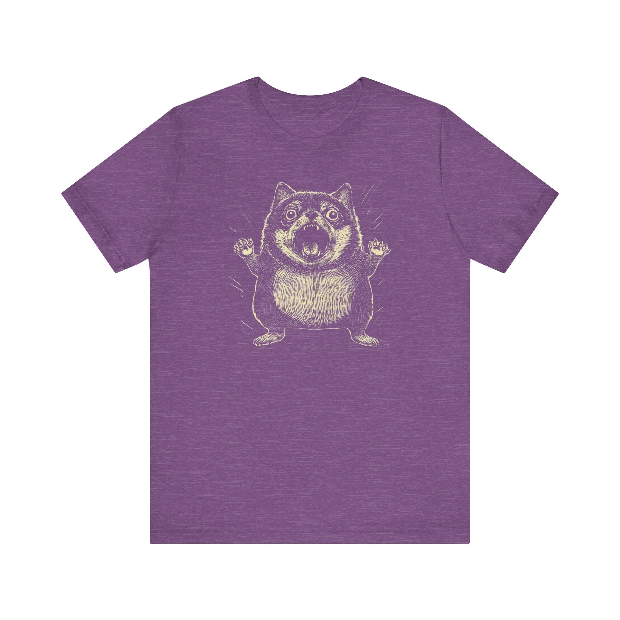 Roaring Shiba Inu T-Shirt – Fierce and Funny Dog Tee