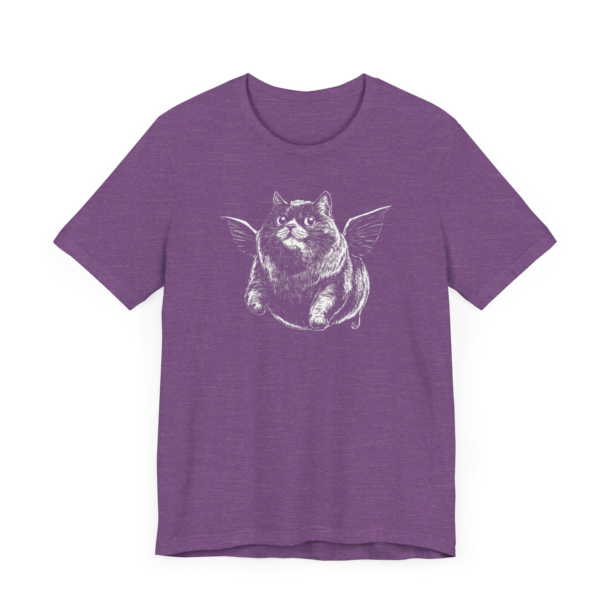 Chubby Angel Cat T-Shirt