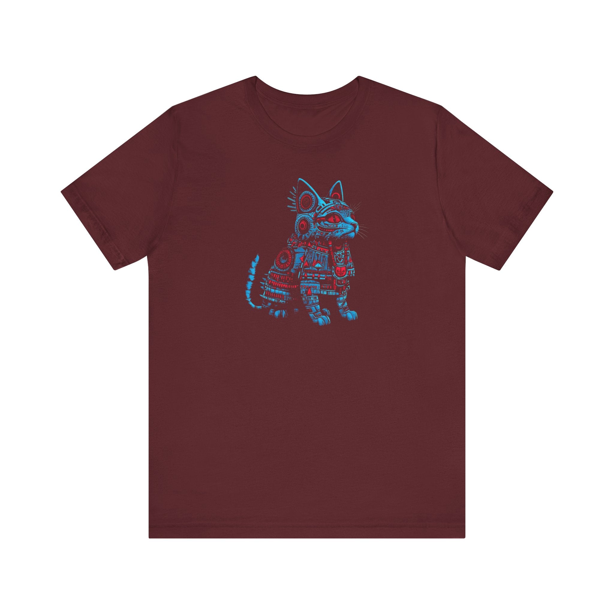 Cyber Samurai Cat T-Shirt