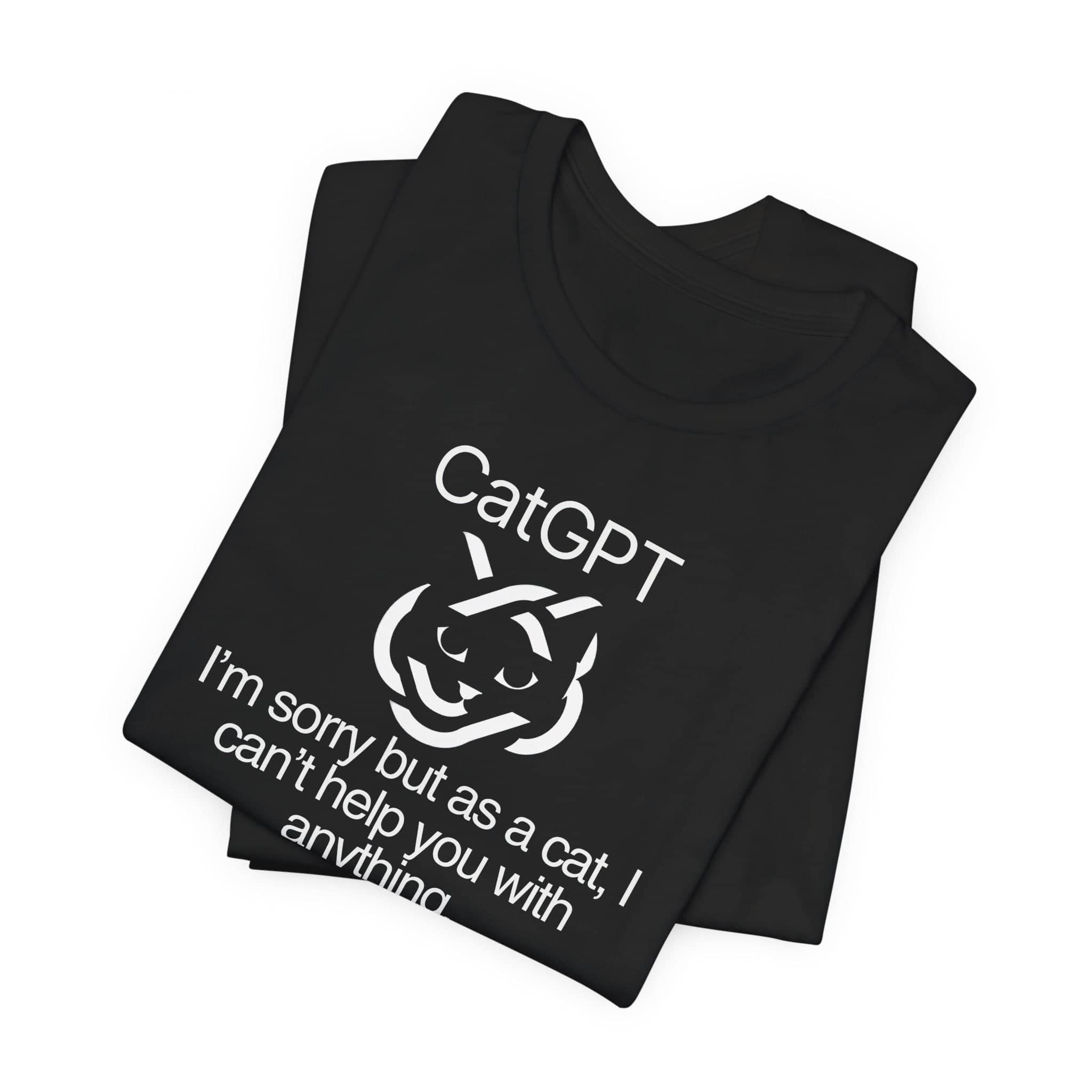 CatGPT Funny Cat T-Shirt