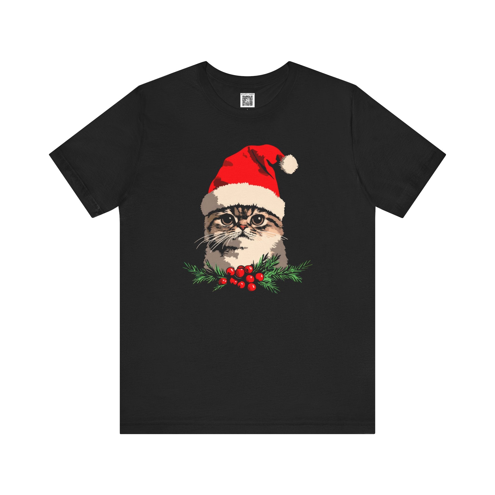 Festive Cat Christmas T-Shirt