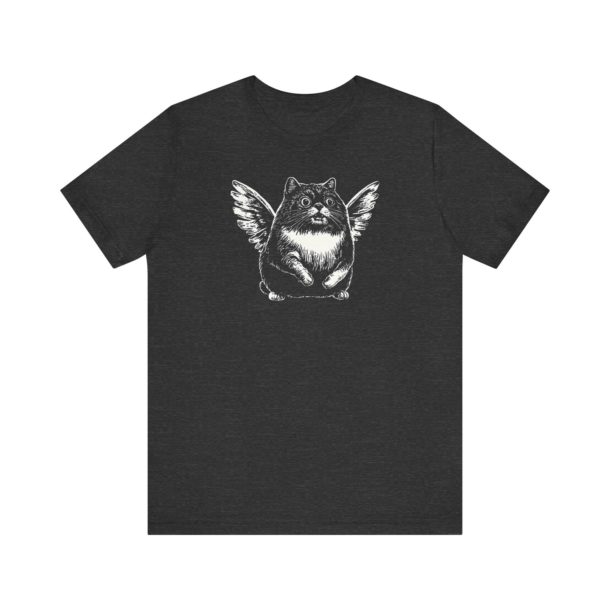 Whimsical Winged Cat T-Shirt