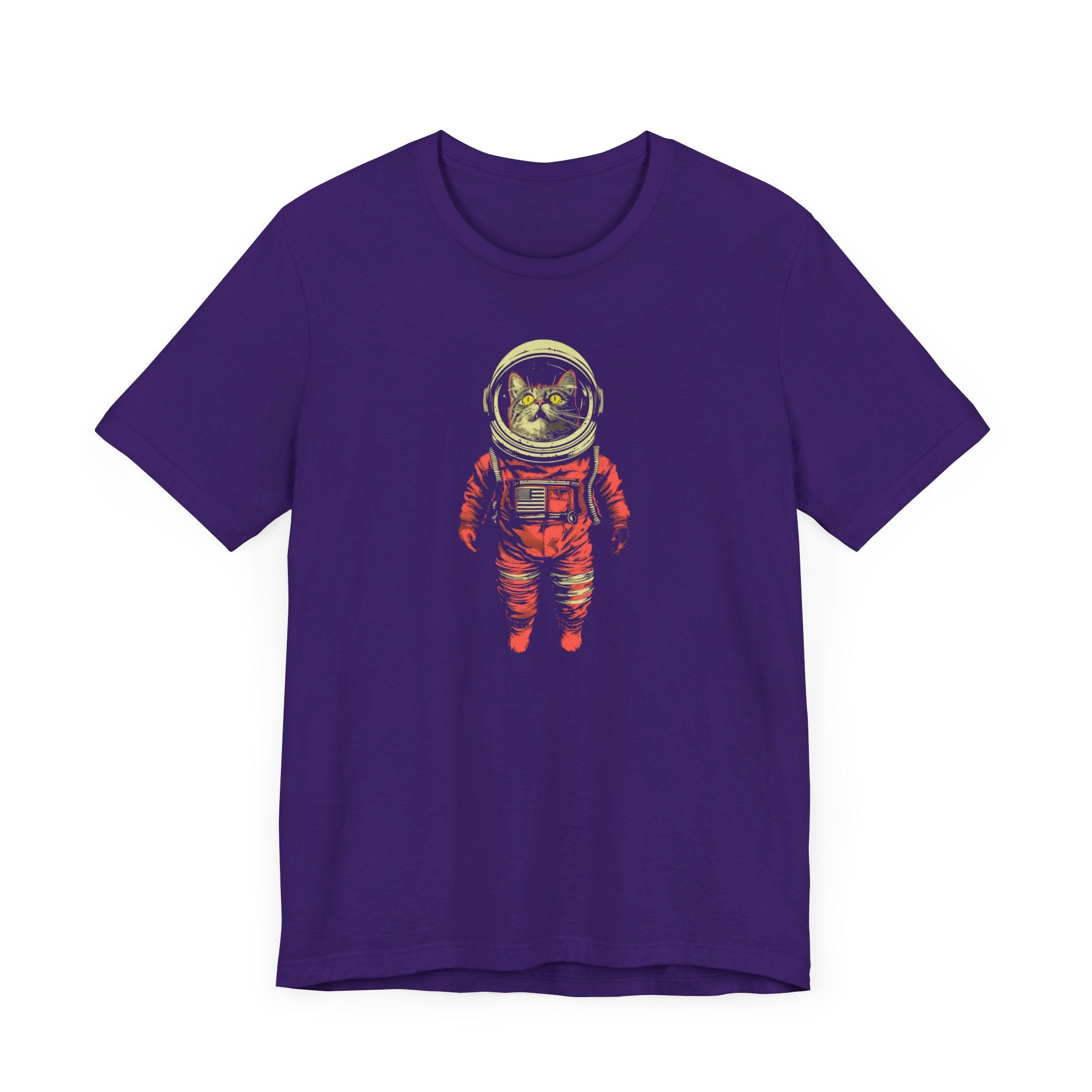 Astronaut Cat T-Shirt - Space Explorer Feline Graphic Tee