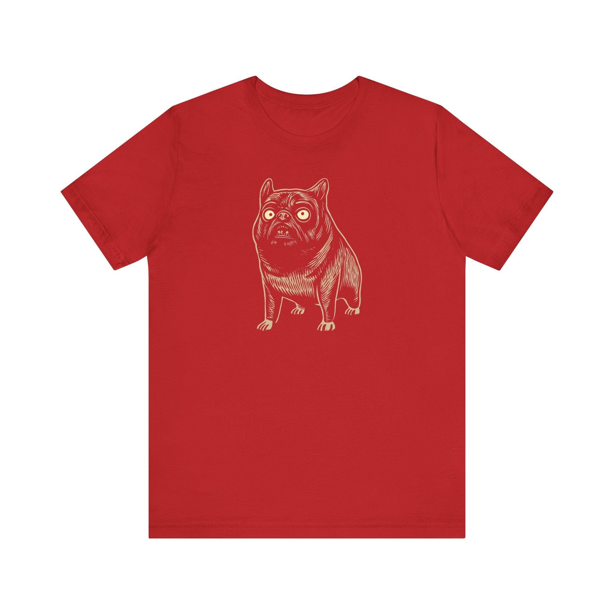 Wide-Eyed French Bulldog T-Shirt