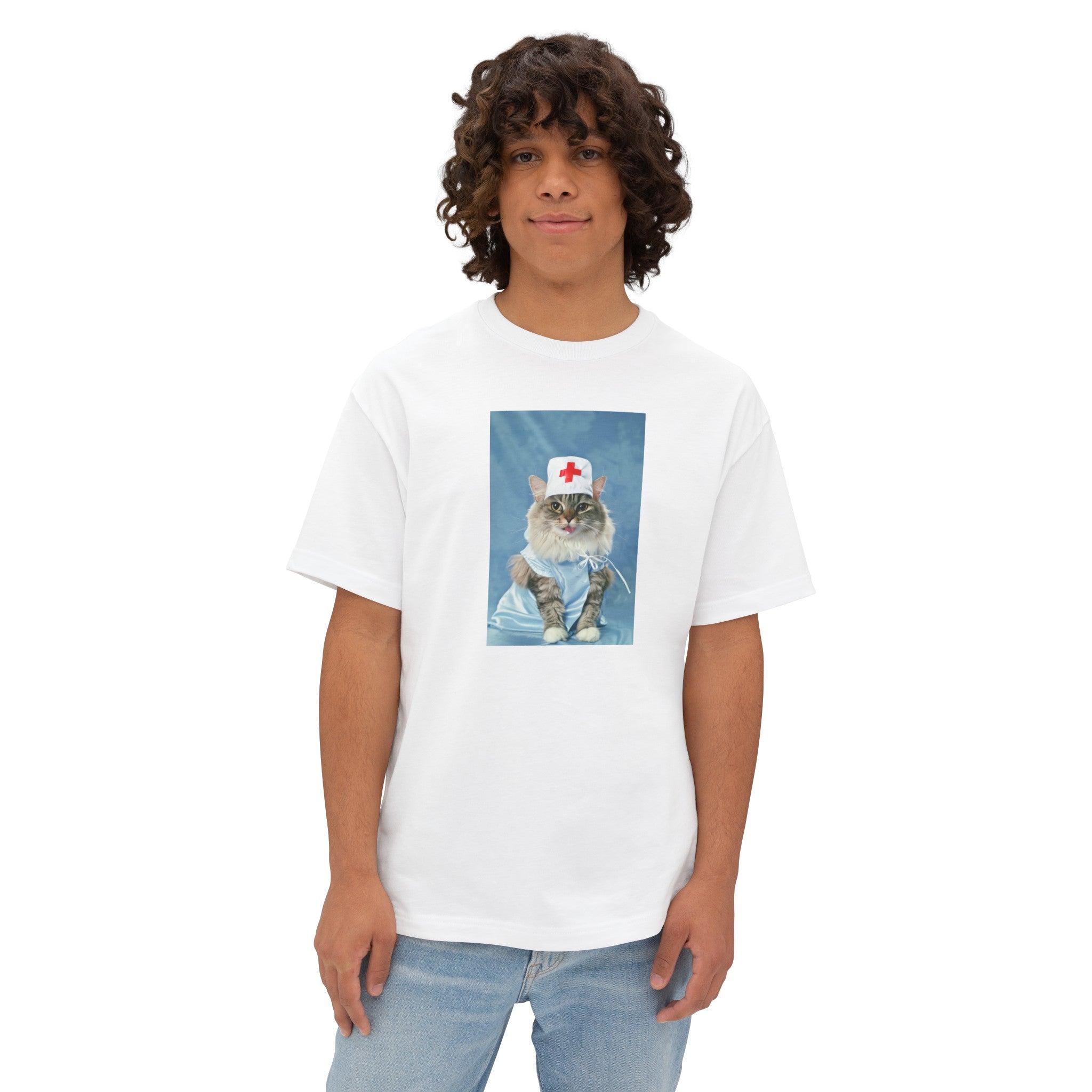 Cute Nurse Cat T-Shirt
