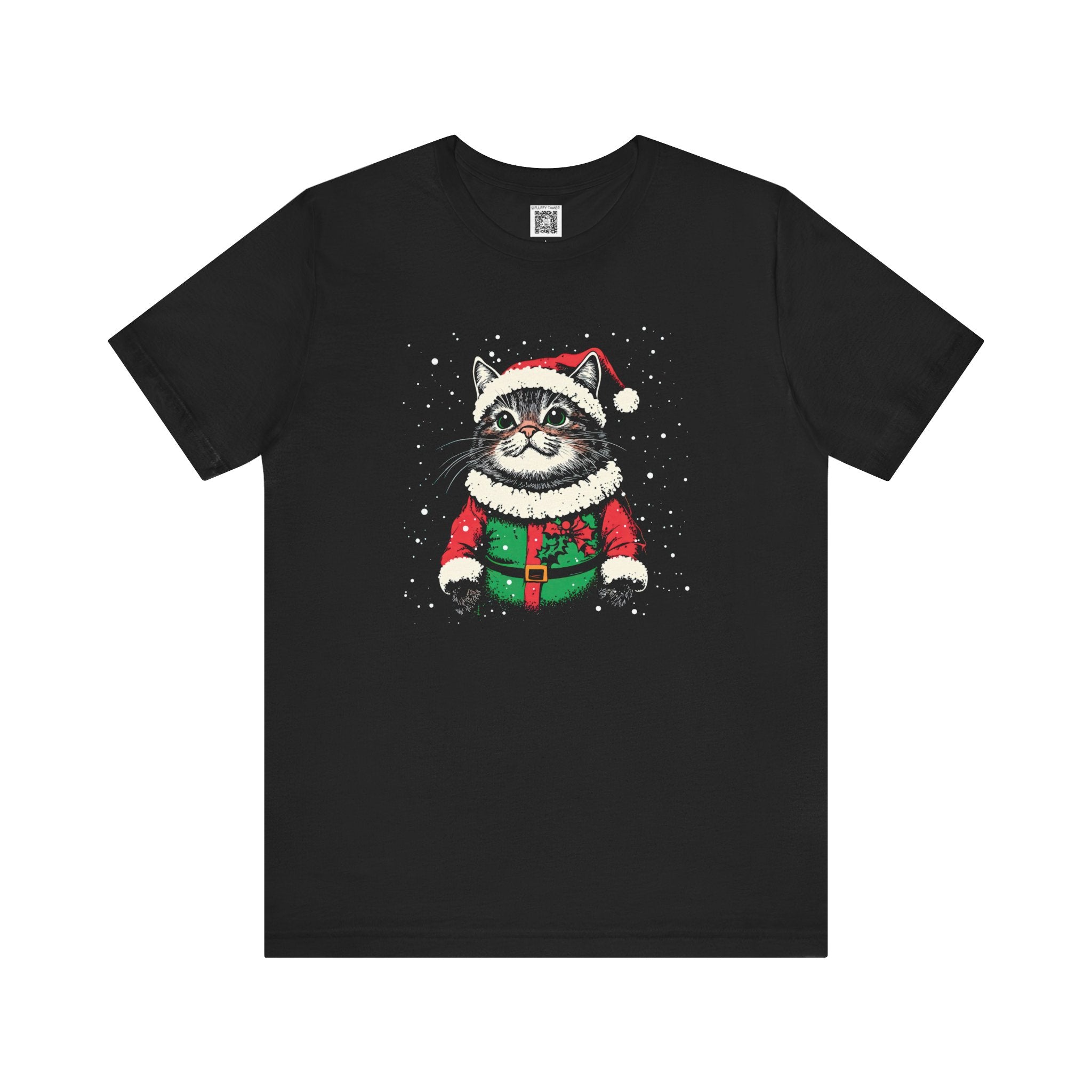 Festive Cat Christmas T-Shirt