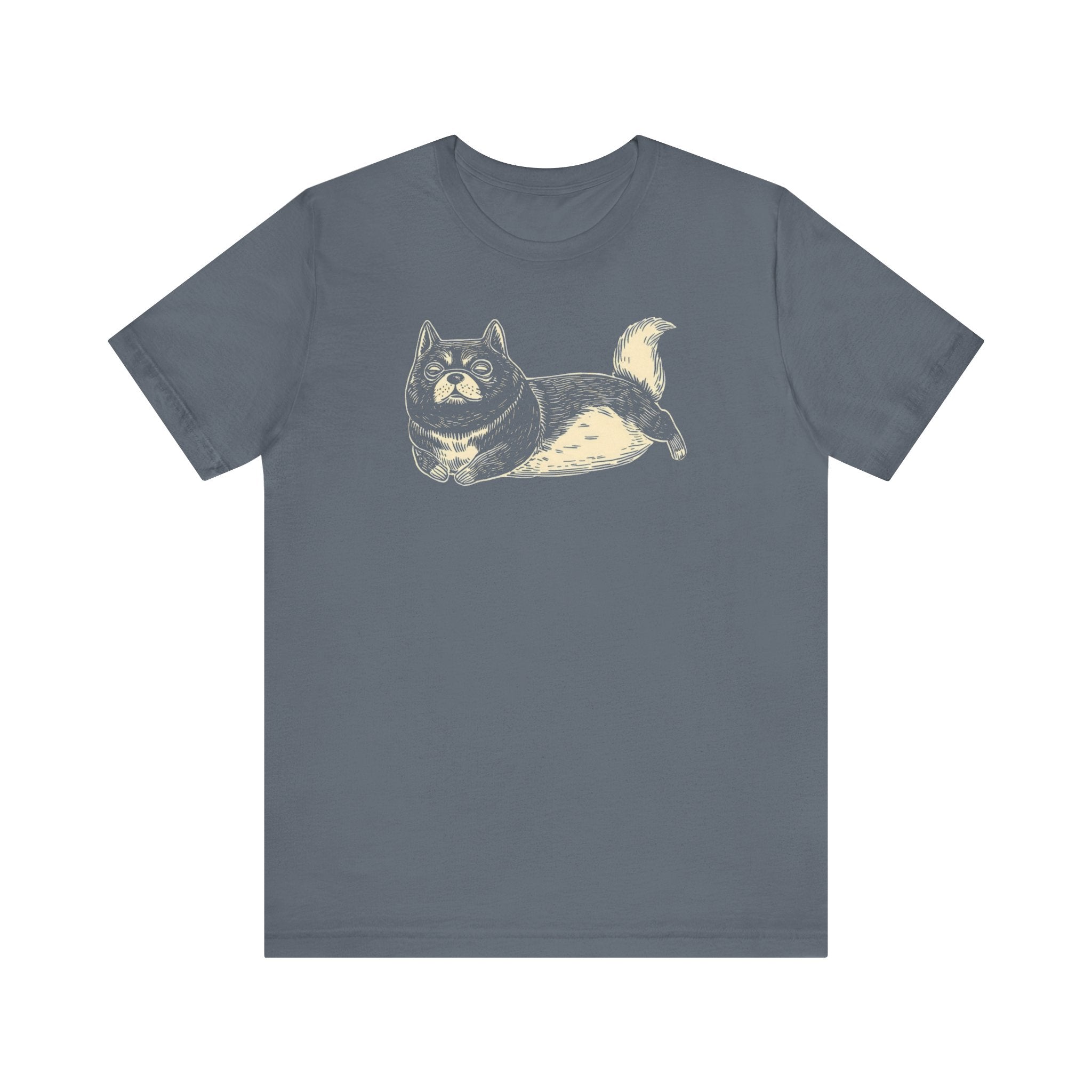 Cute Shiba Inu T-Shirt Cartoon Dog Design