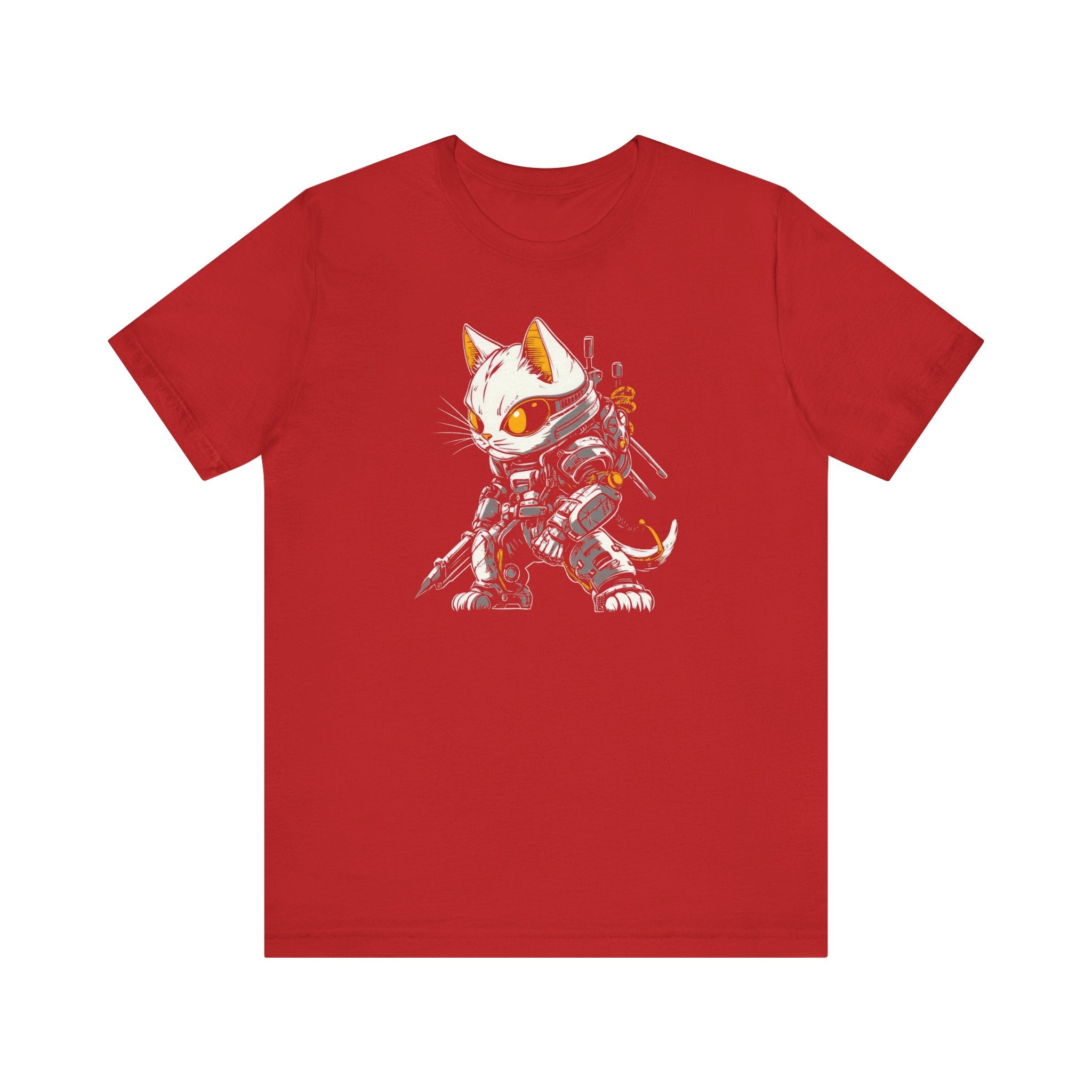 Cyber Warrior Cat T-Shirt