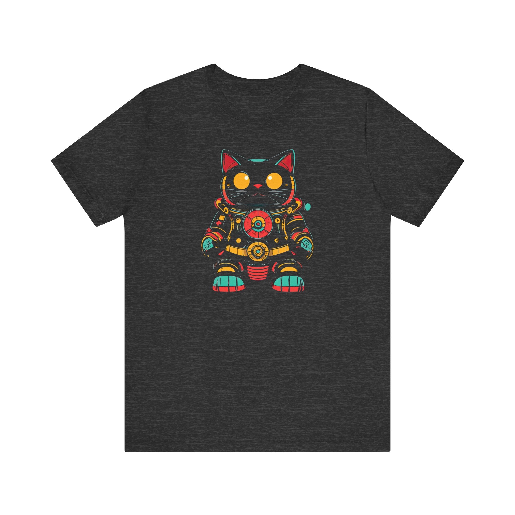 Cyber Cat Astronaut T-Shirt