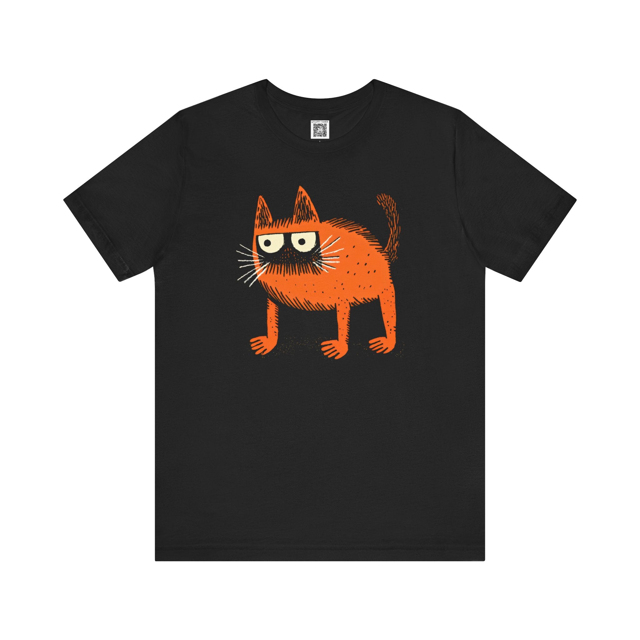 Whimsical Cat Graphic Tee