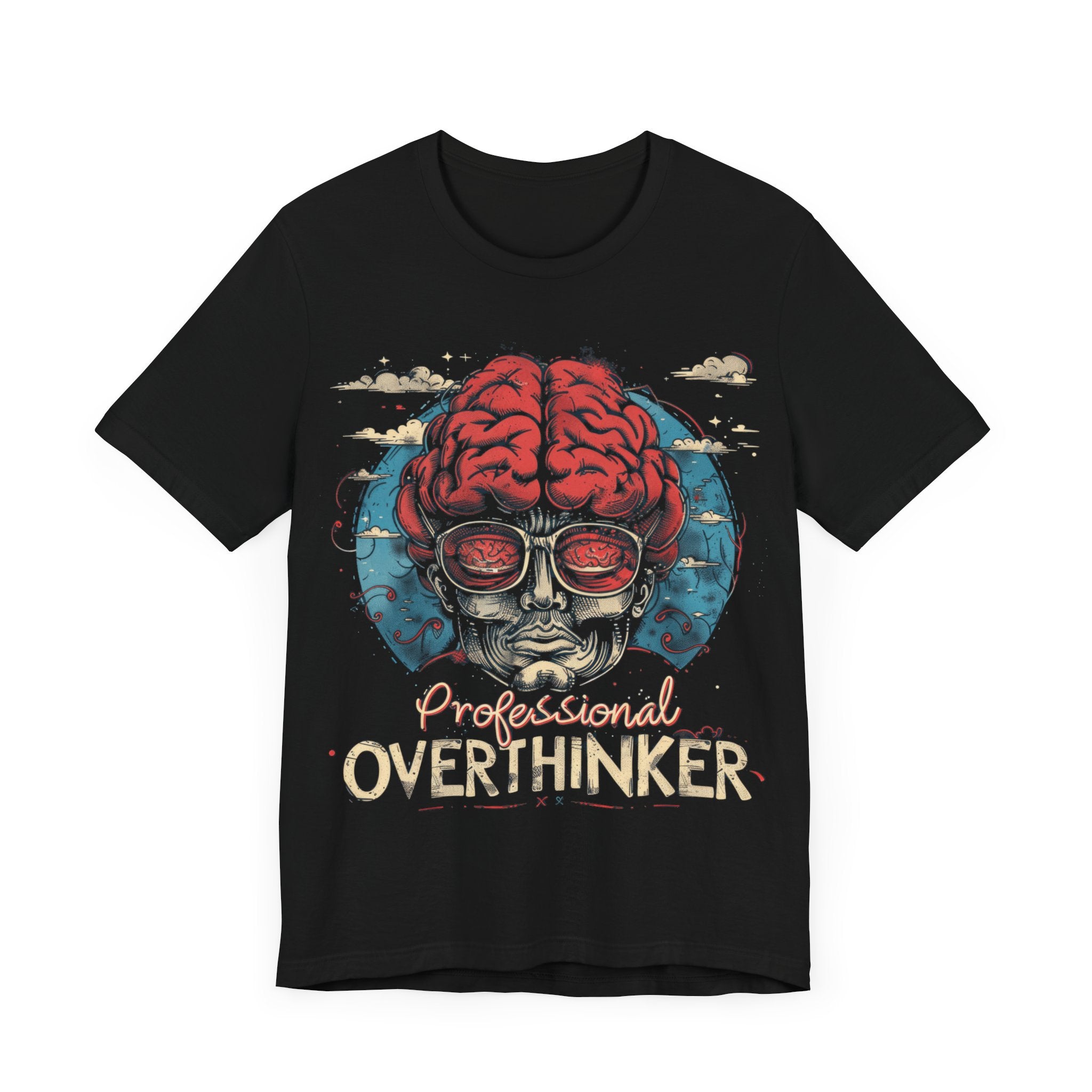 Professional Overthinker T-Shirt Funny Graphic Tee