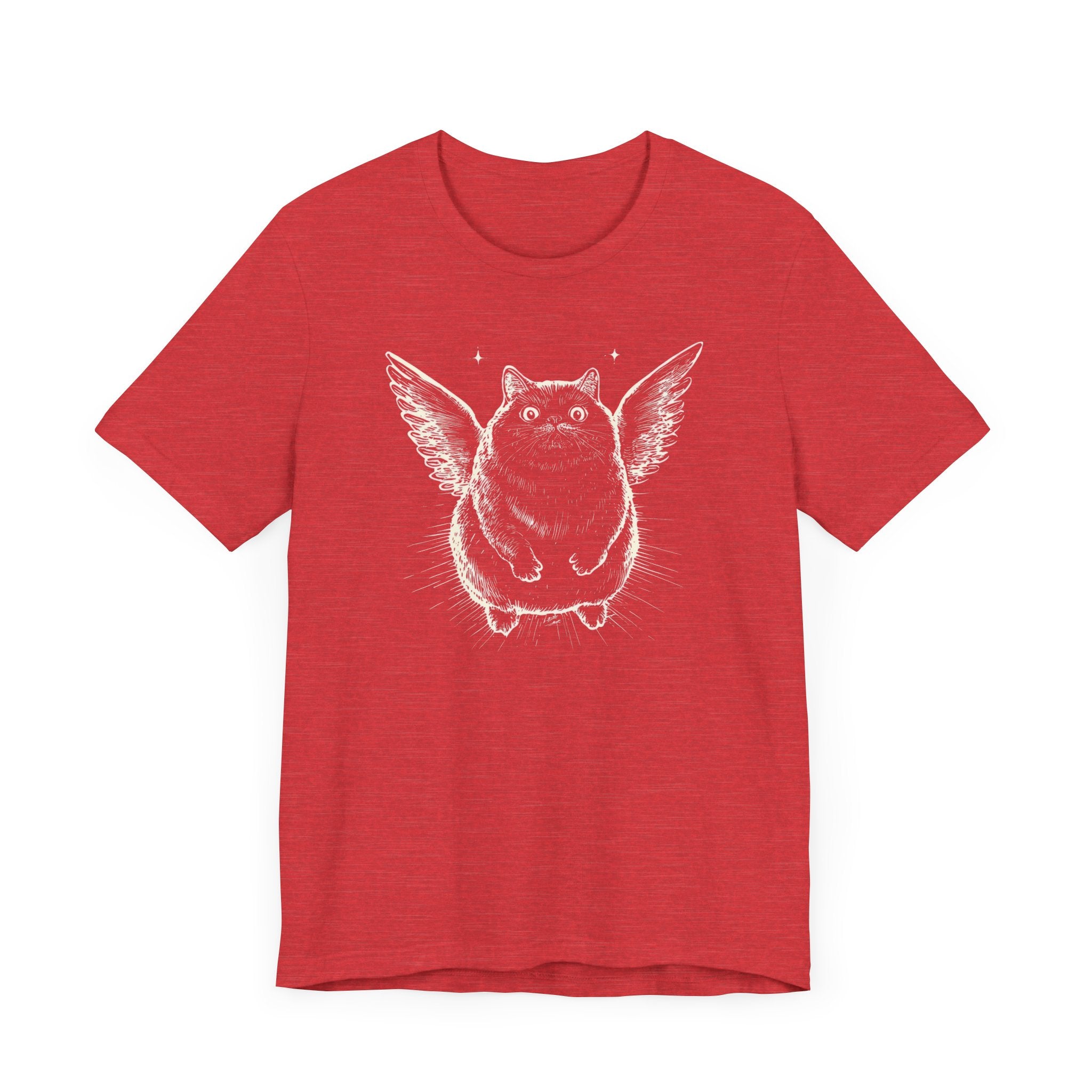 Flying Chubby Cat T-Shirt