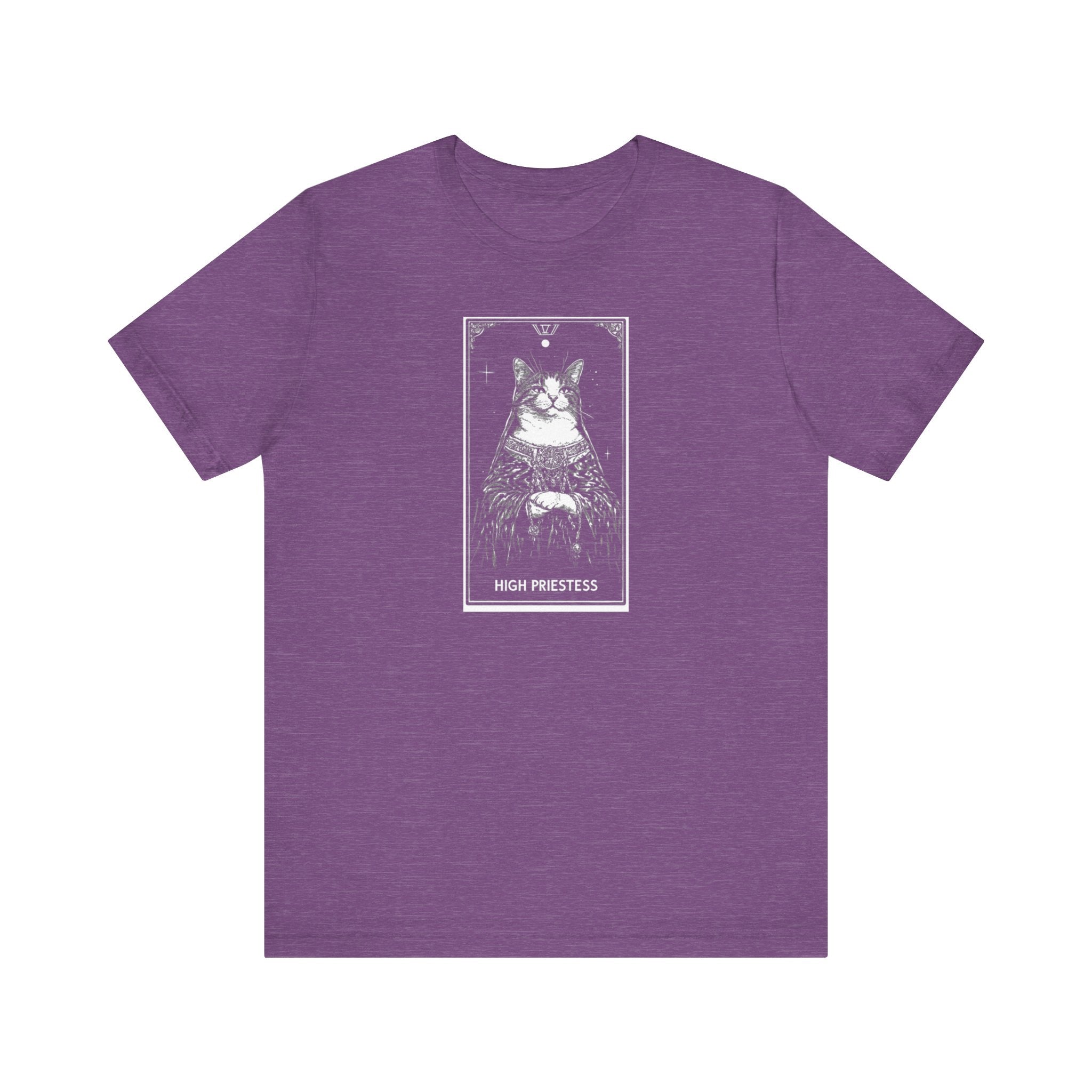 High Priestess Tarot Cat T-Shirt