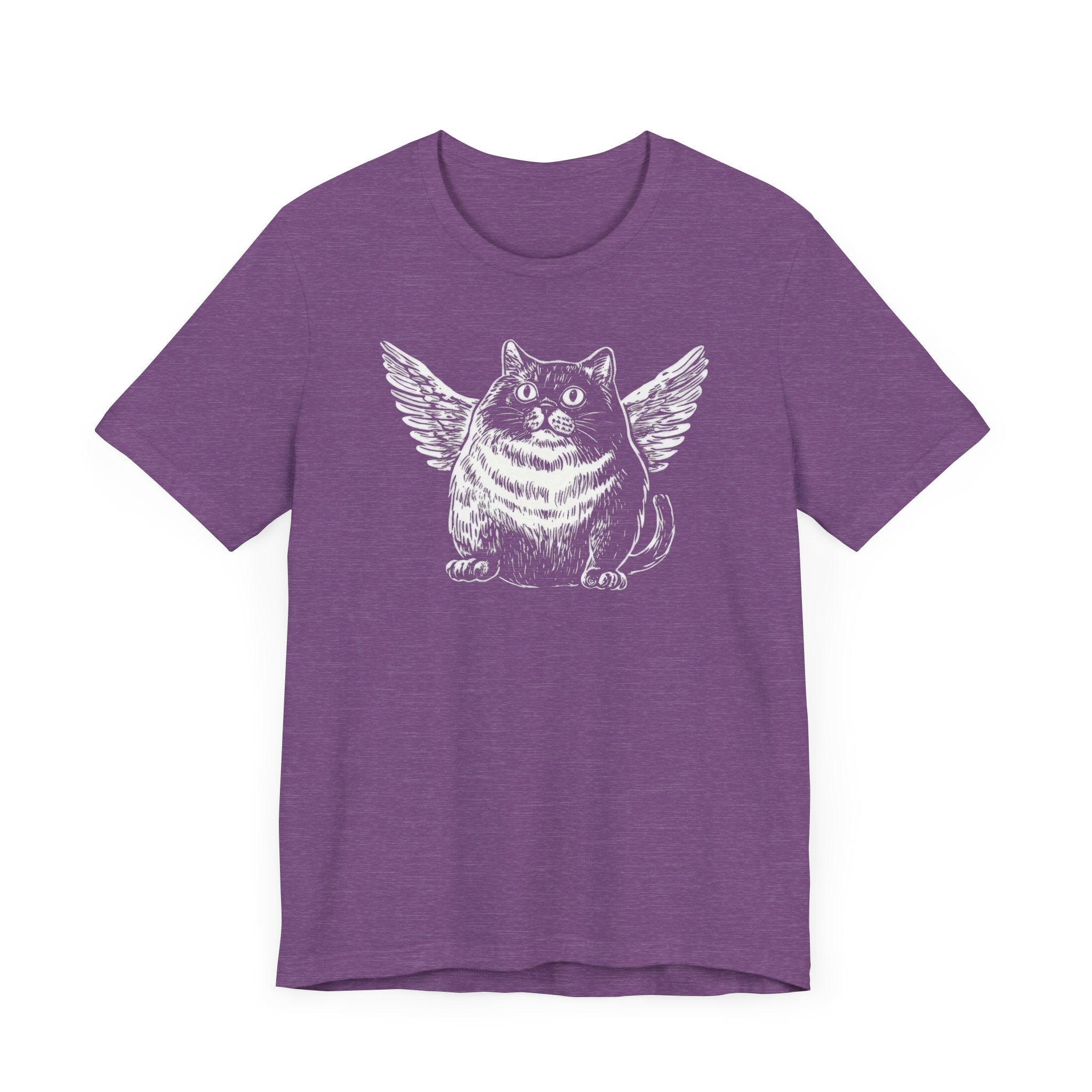 Chubby Angel Cat T-Shirt