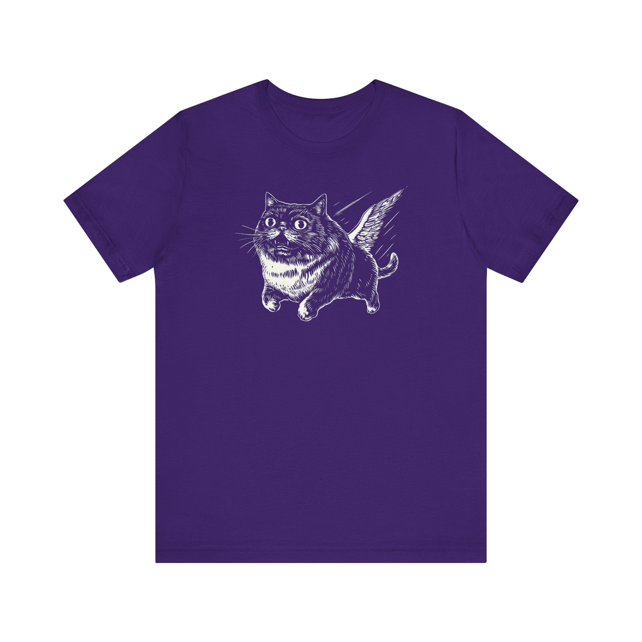 Flying Cat Graphic Tee