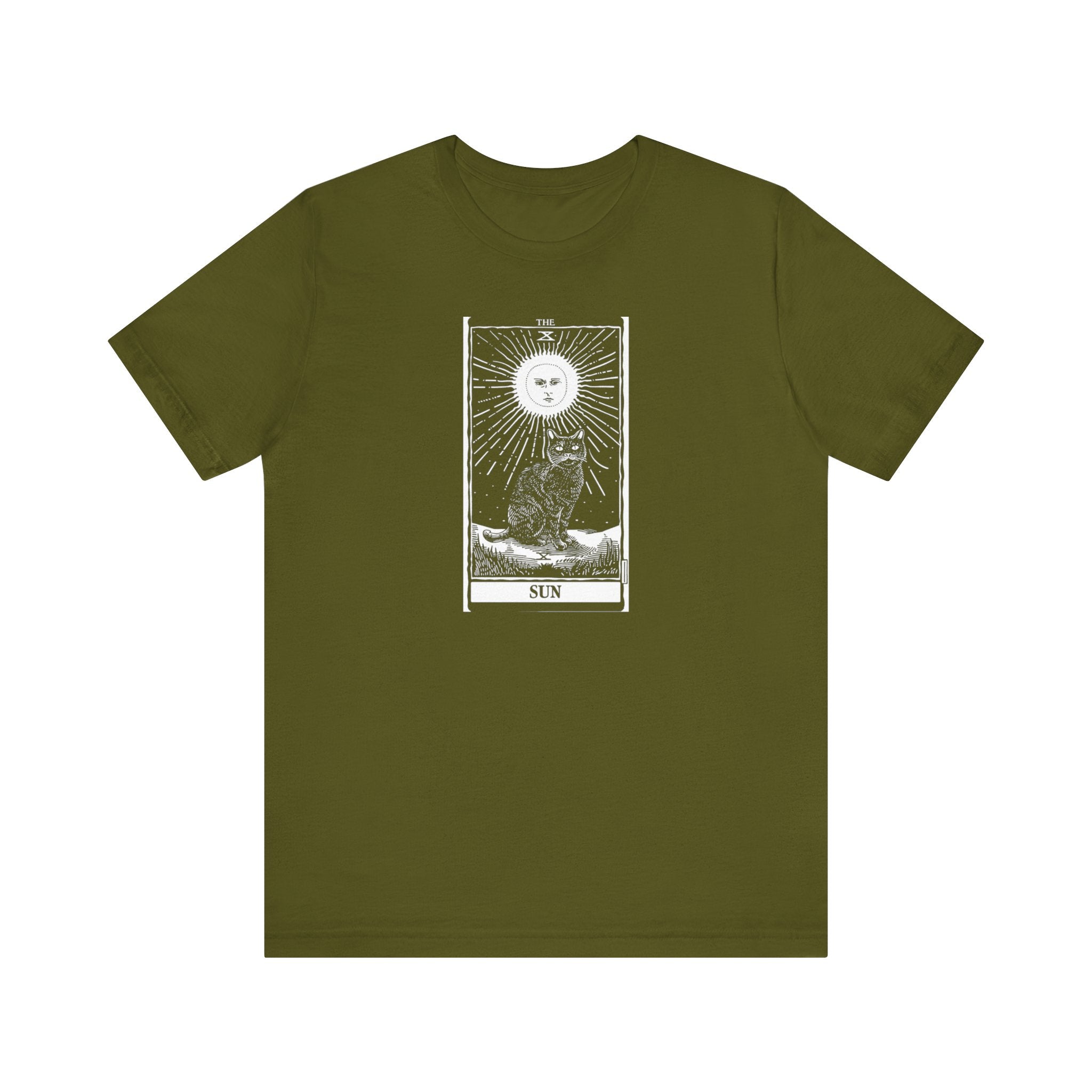 The Sun Tarot Cat T-Shirt