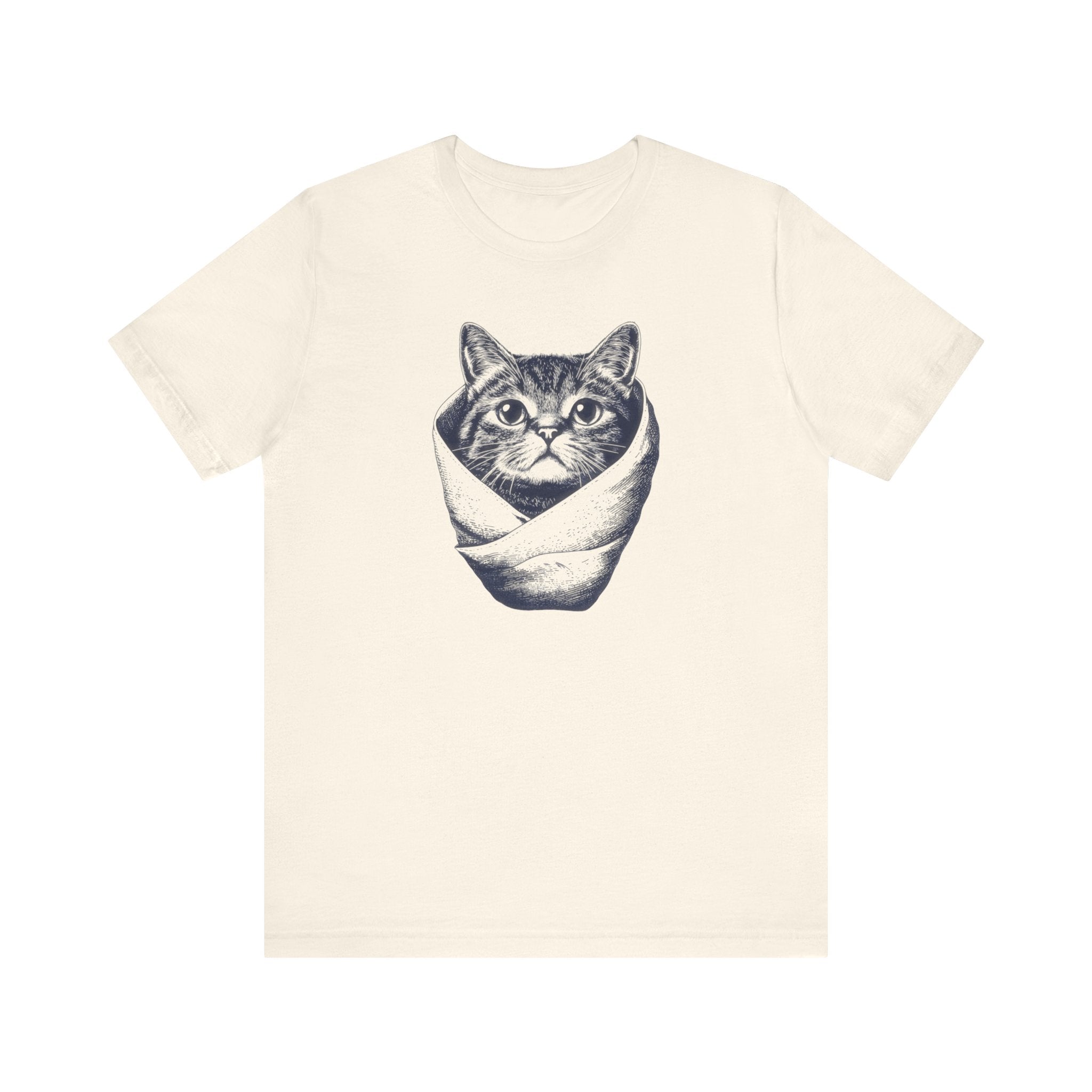 Purrito Cat T-Shirt Adorable Burrito Wrapped Kitty Design