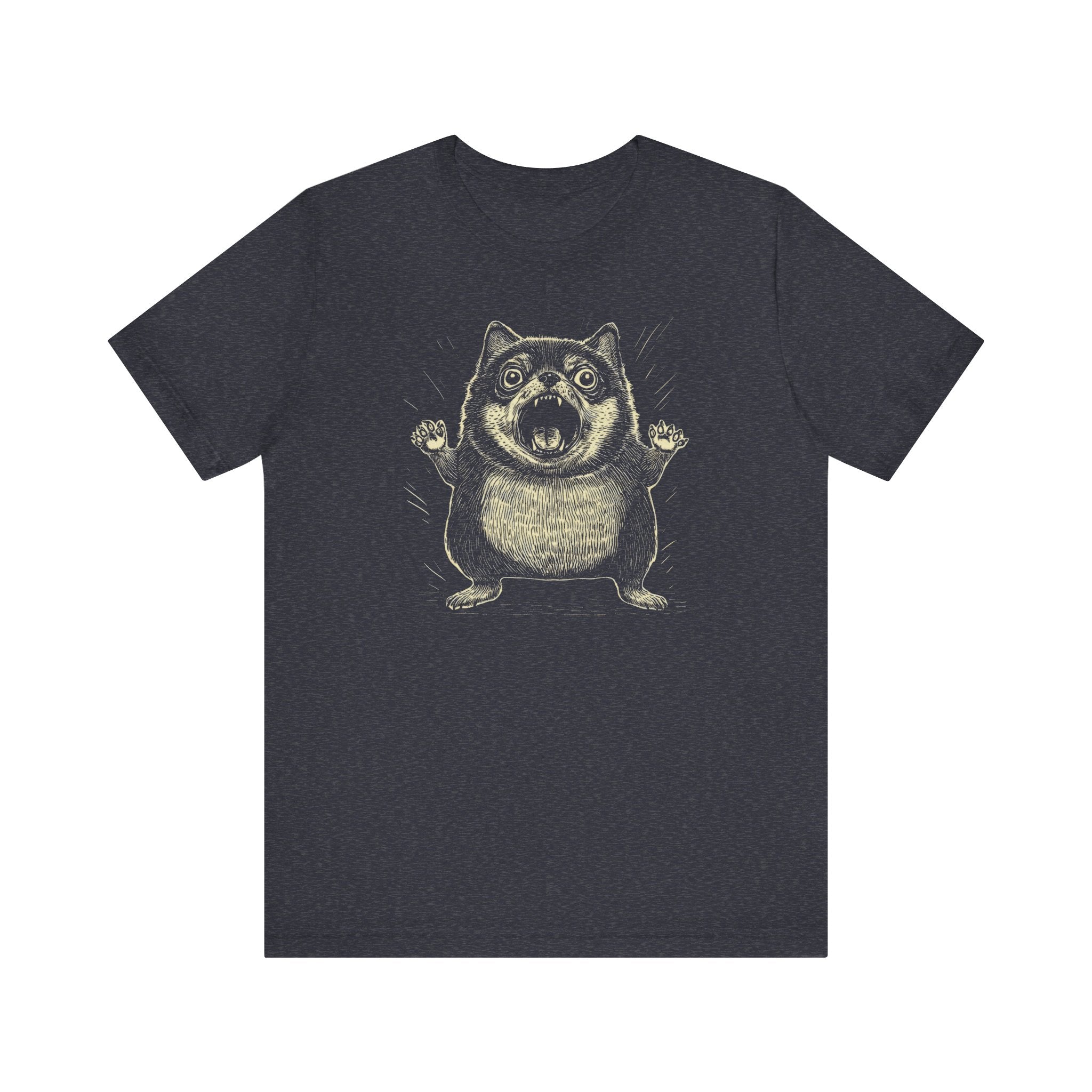 Roaring Shiba Inu T-Shirt – Fierce and Funny Dog Tee