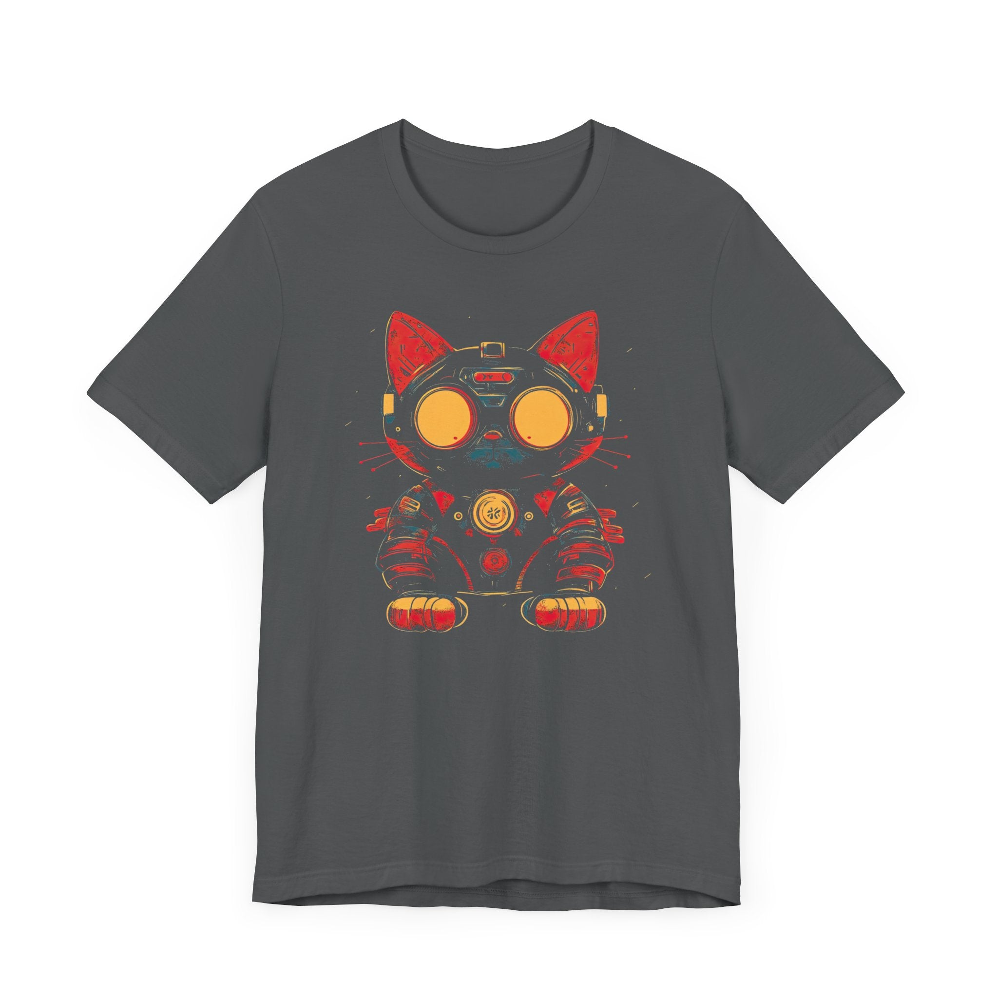 Neon Tech Cat T-Shirt