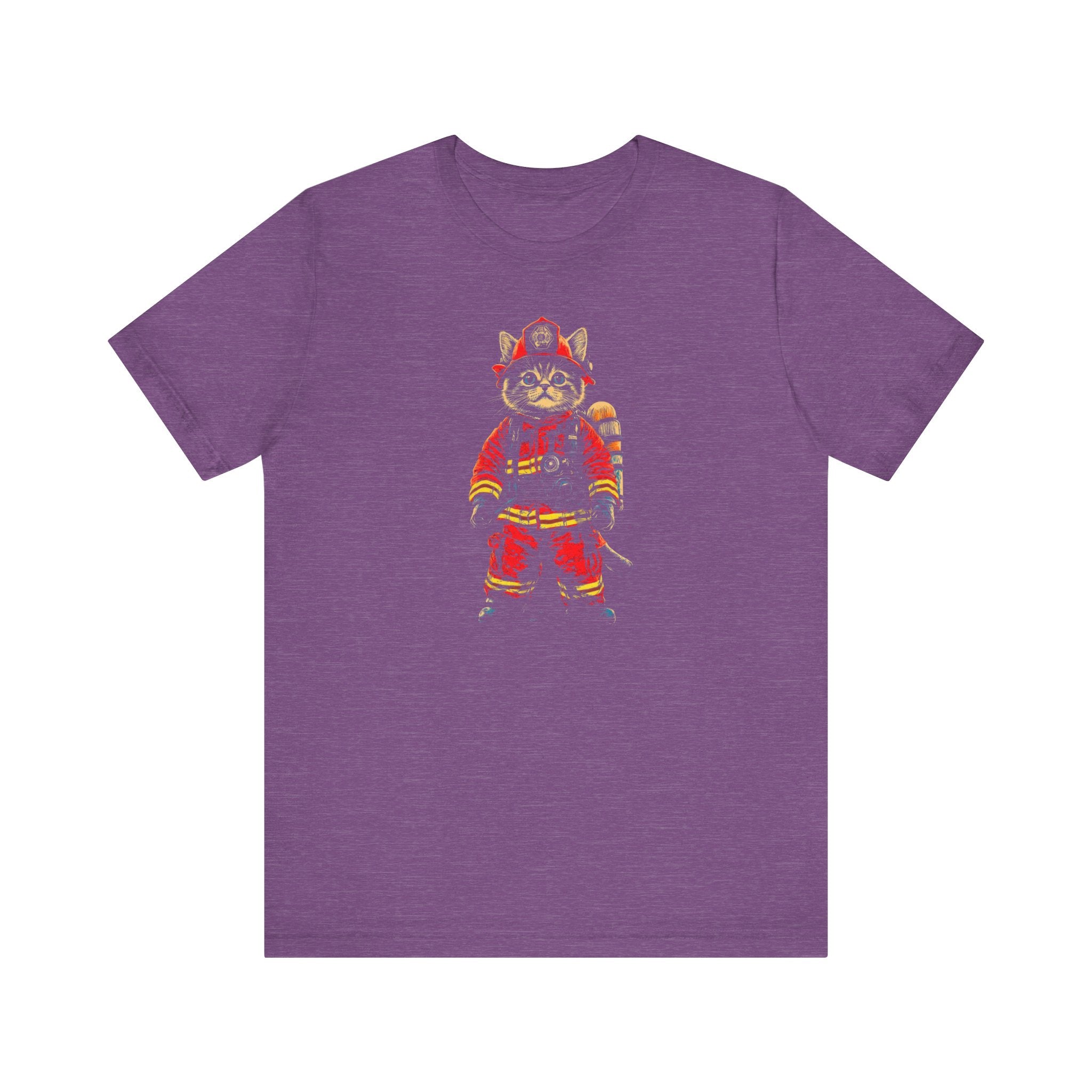 Firefighter Cat T-Shirt