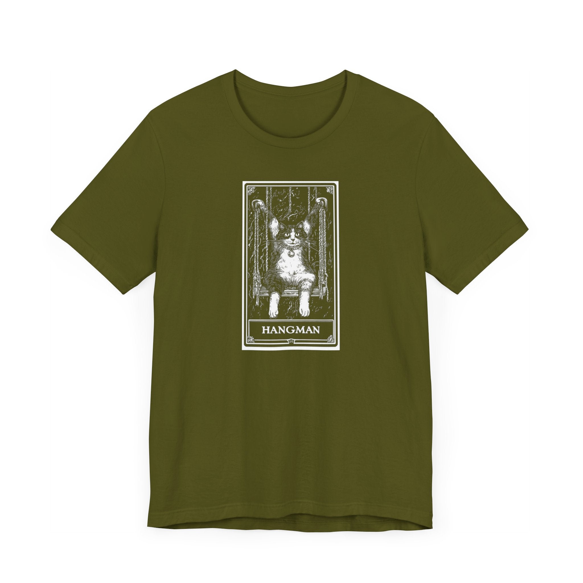 Hanging Tarot Cat T-Shirt