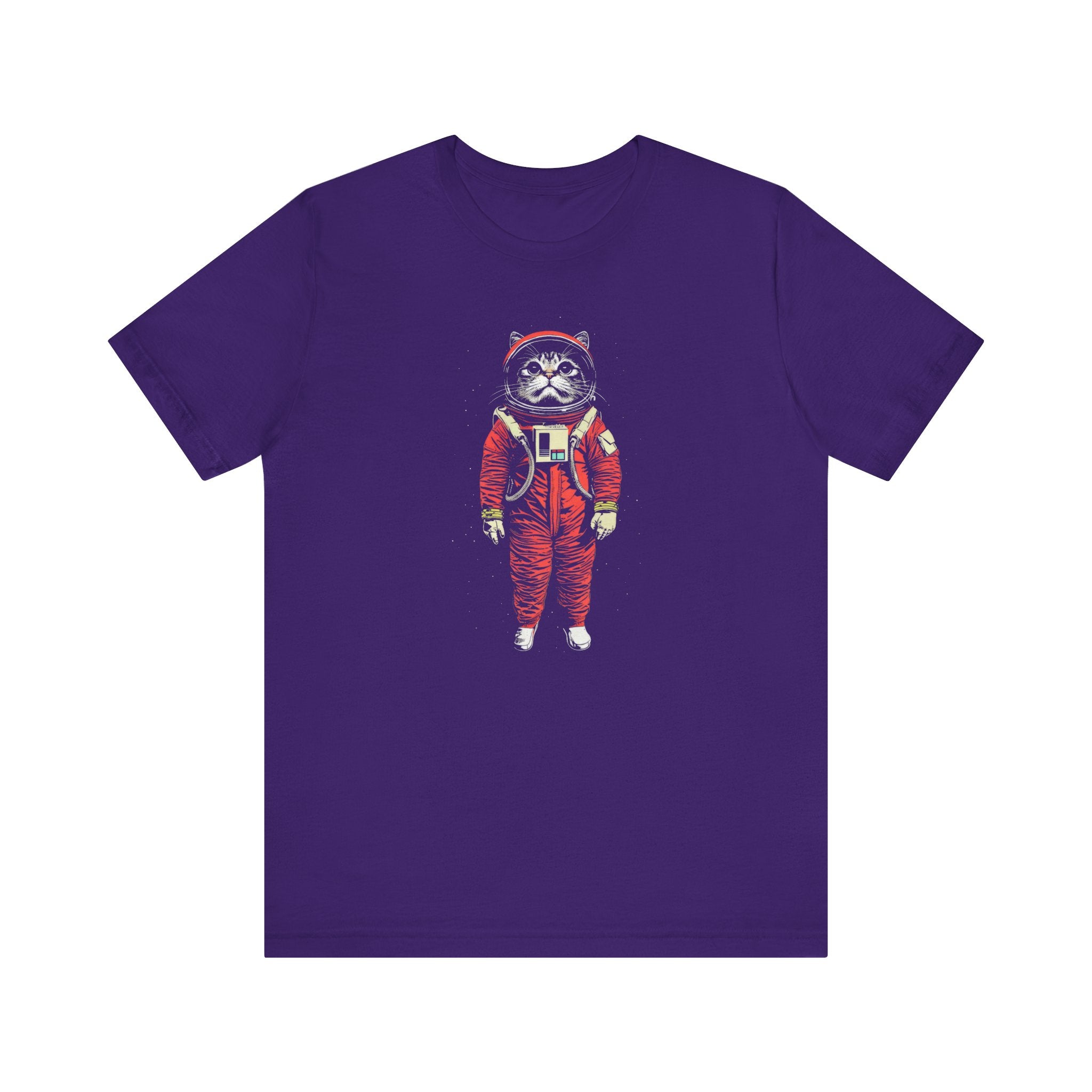 Adorable Cat Astronaut Graphic Tee