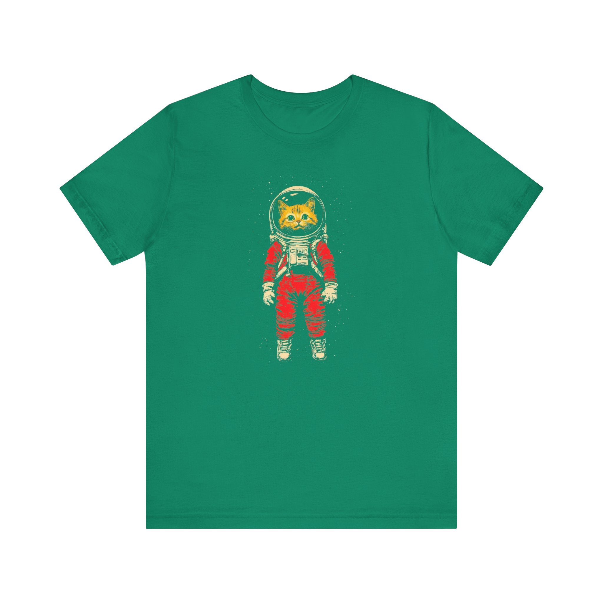 Galactic Kitten Astronaut Graphic Tee