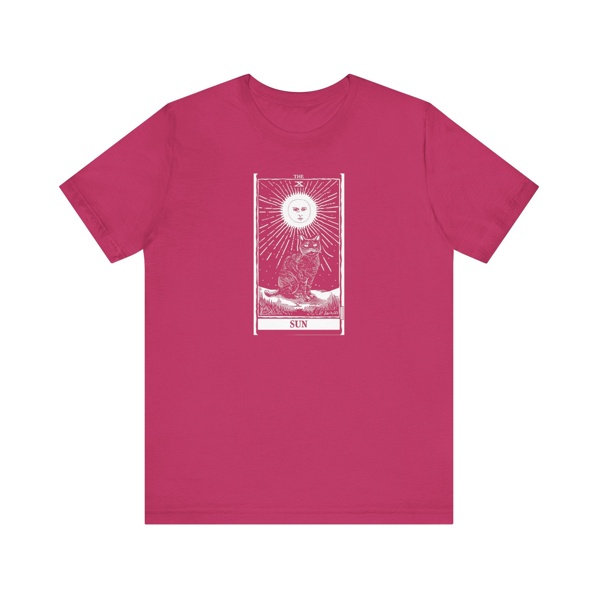 The Sun Tarot Cat T-Shirt