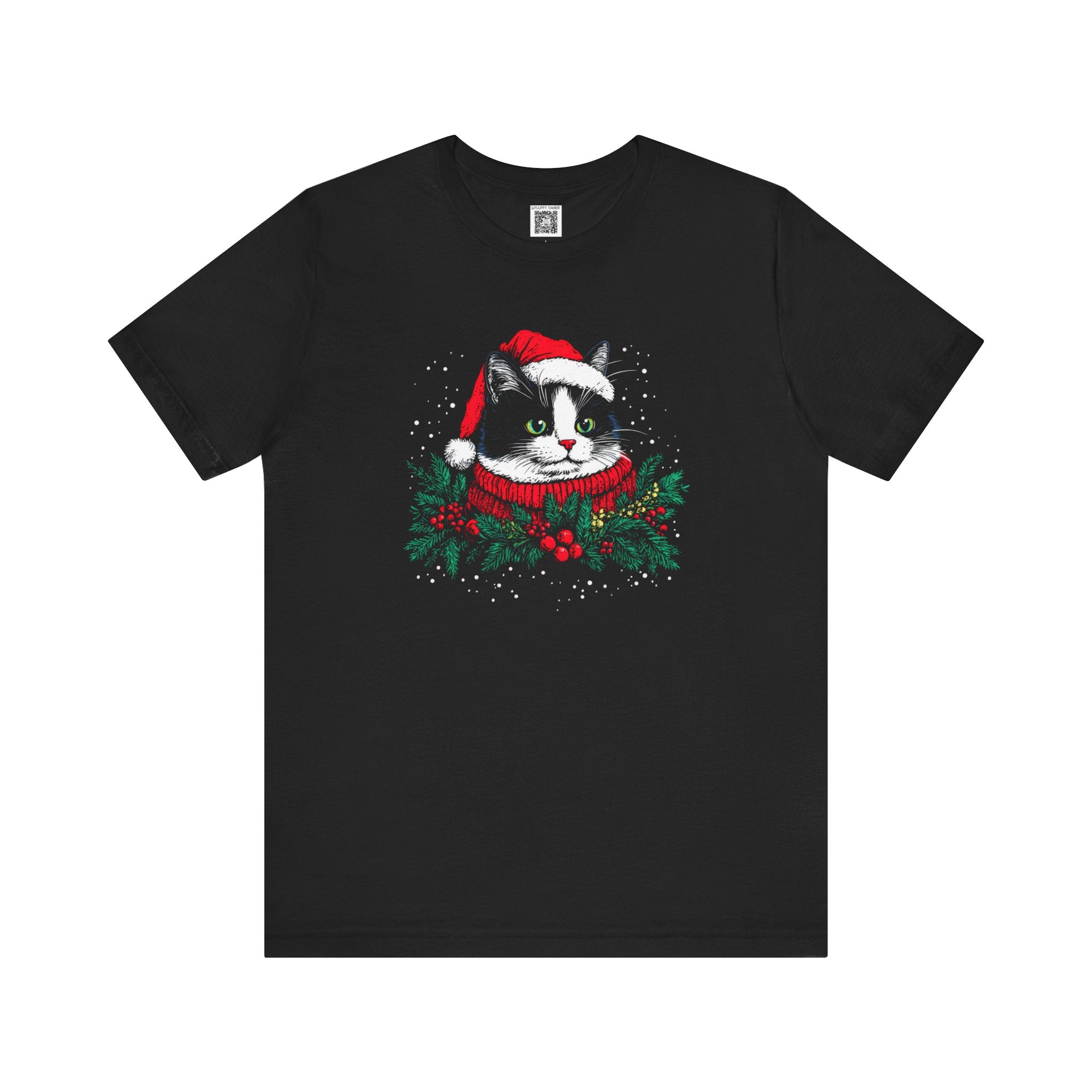 Festive Cat Christmas T-Shirt