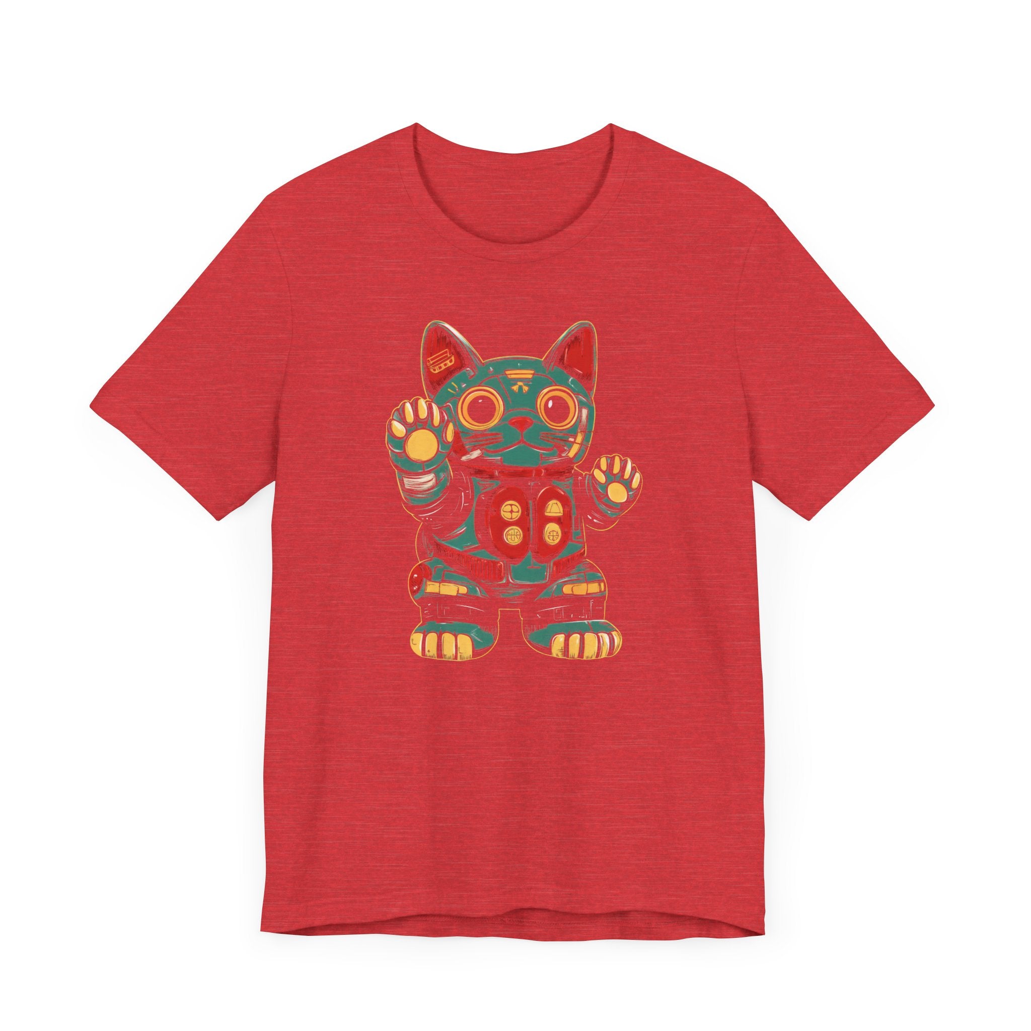 Cyber Lucky Cat T-Shirt