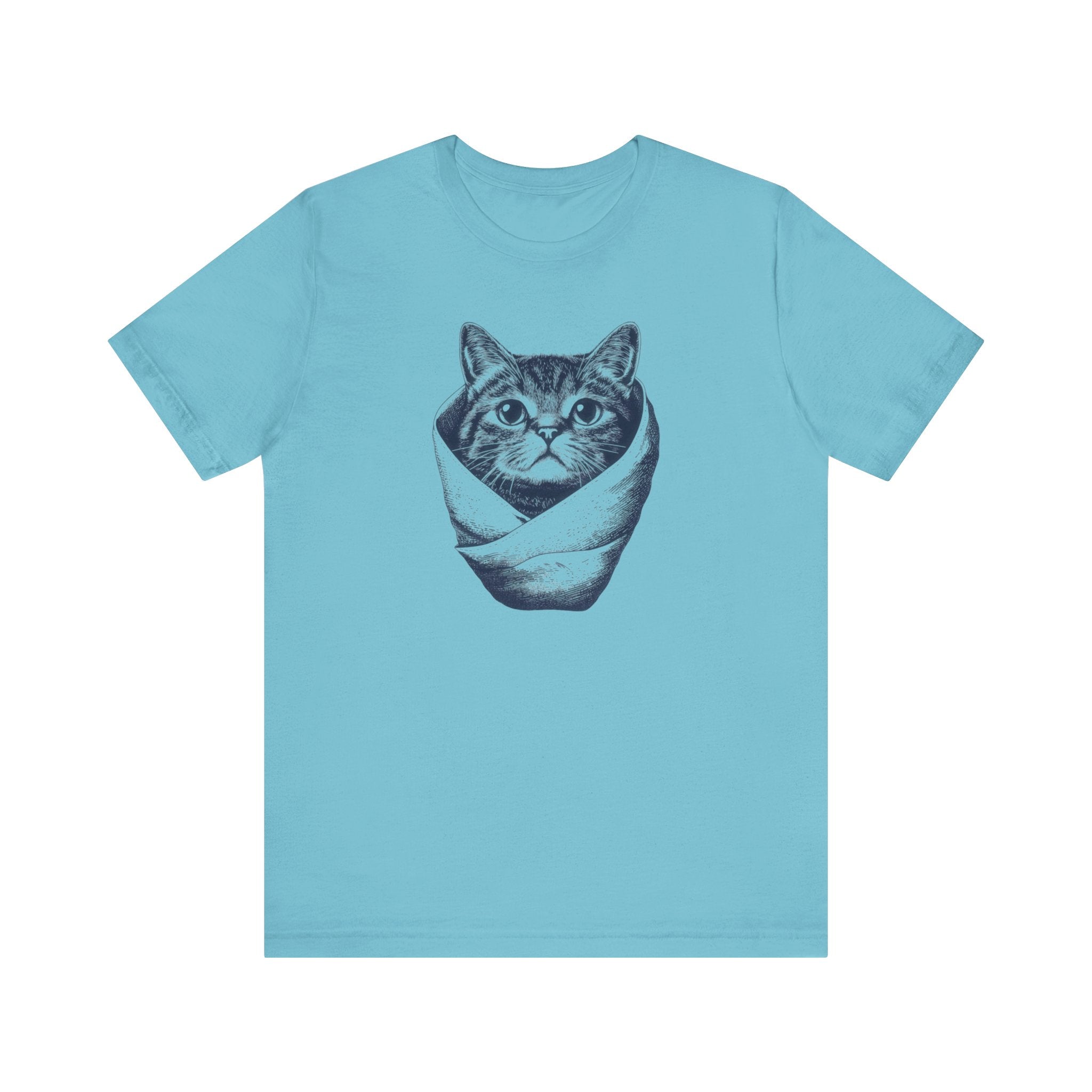 Purrito Cat T-Shirt Adorable Burrito Wrapped Kitty Design