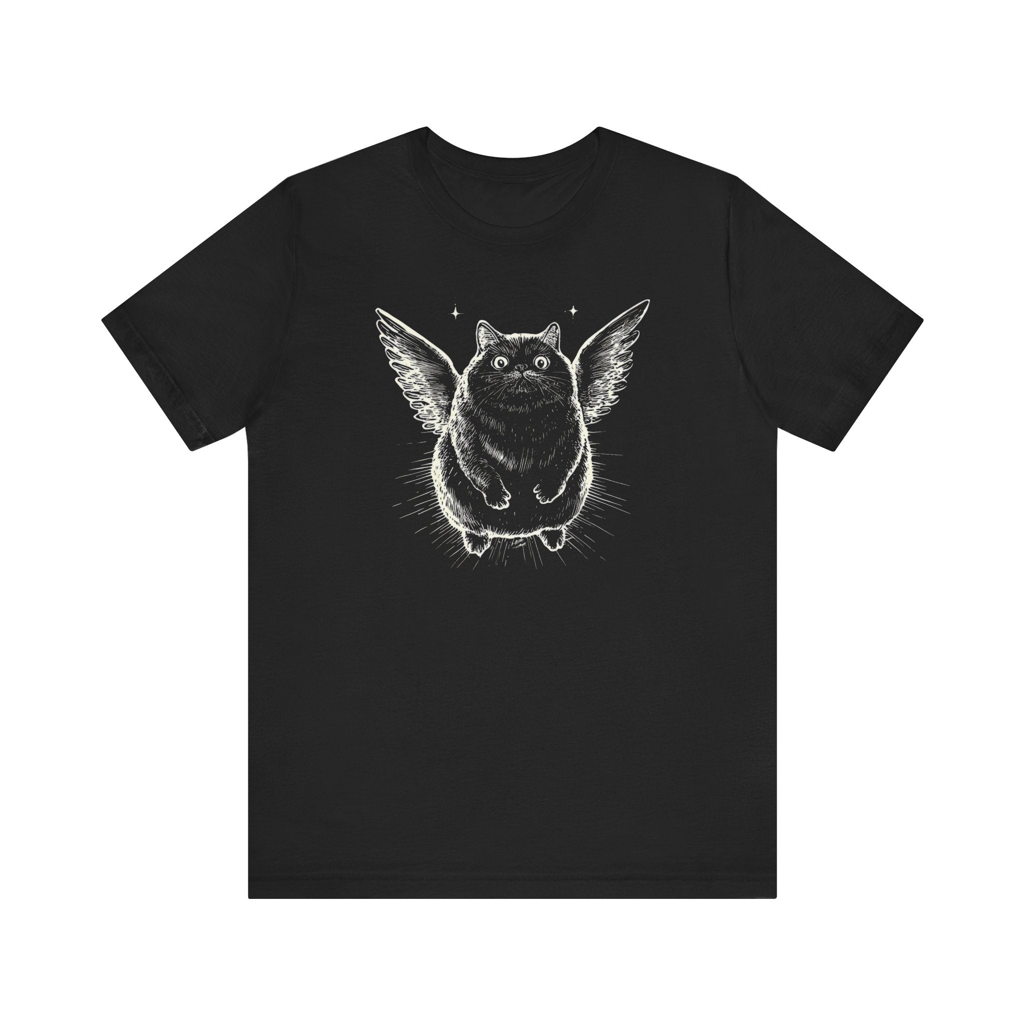 Flying Chubby Cat T-Shirt