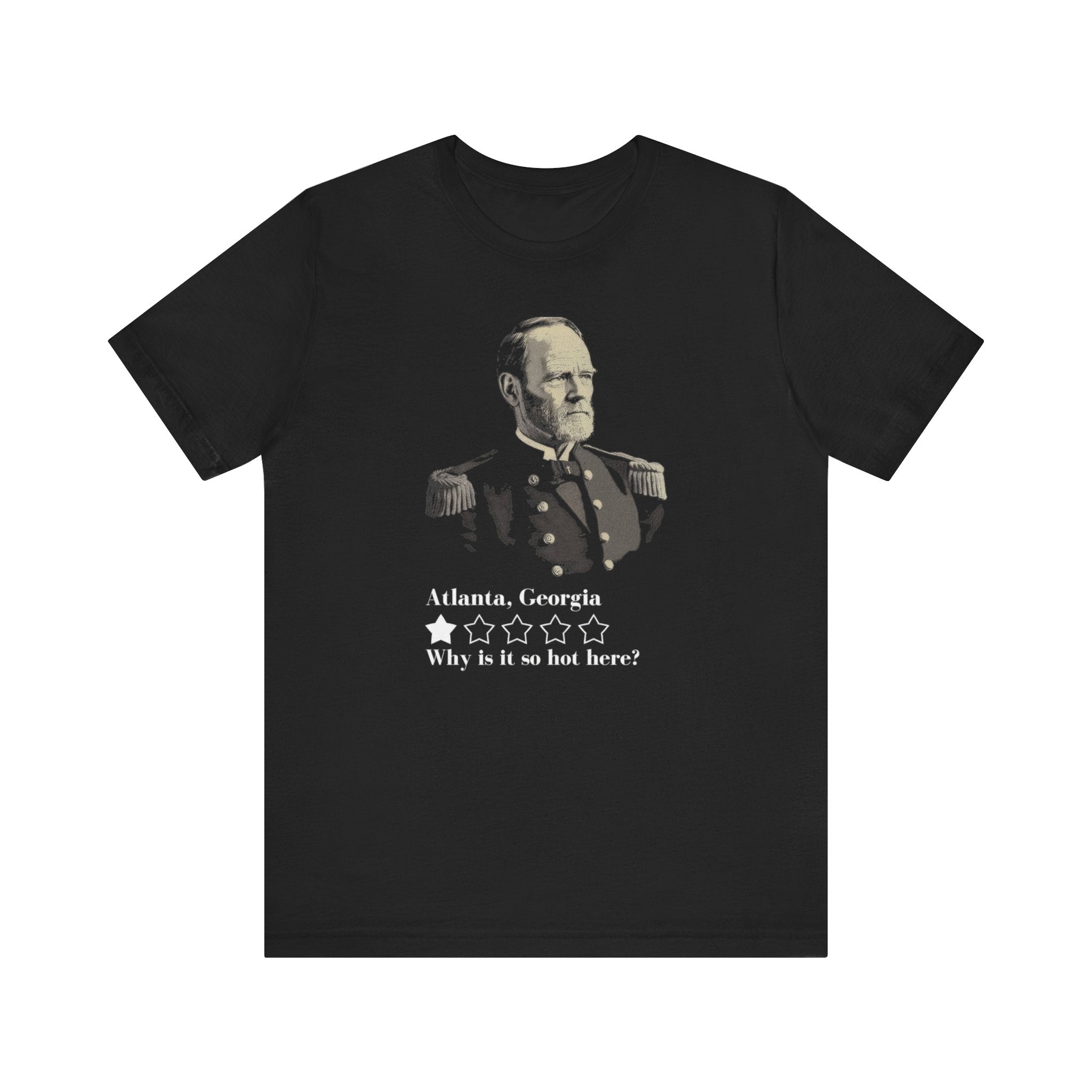 General William Tecumseh Sherman Historical Humor T-Shirt