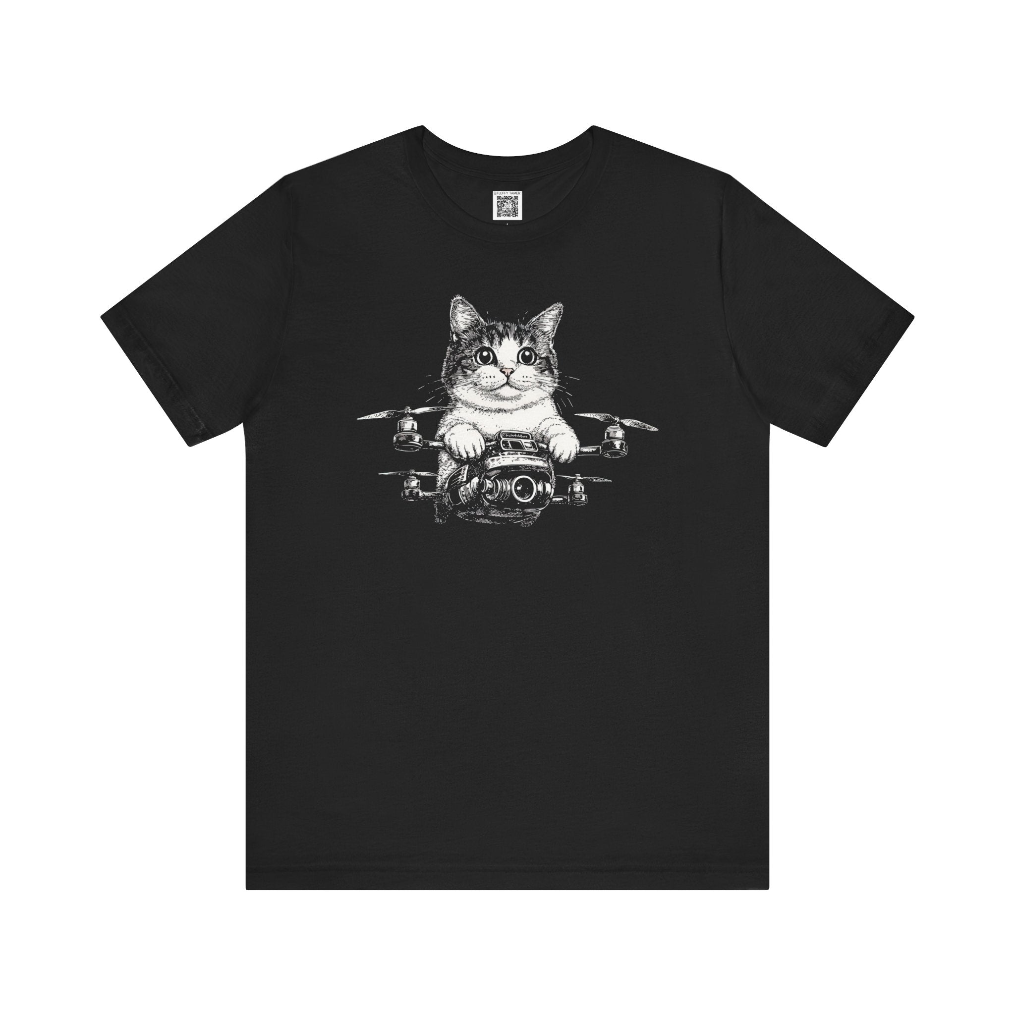 Cat Drone Graphic Tee