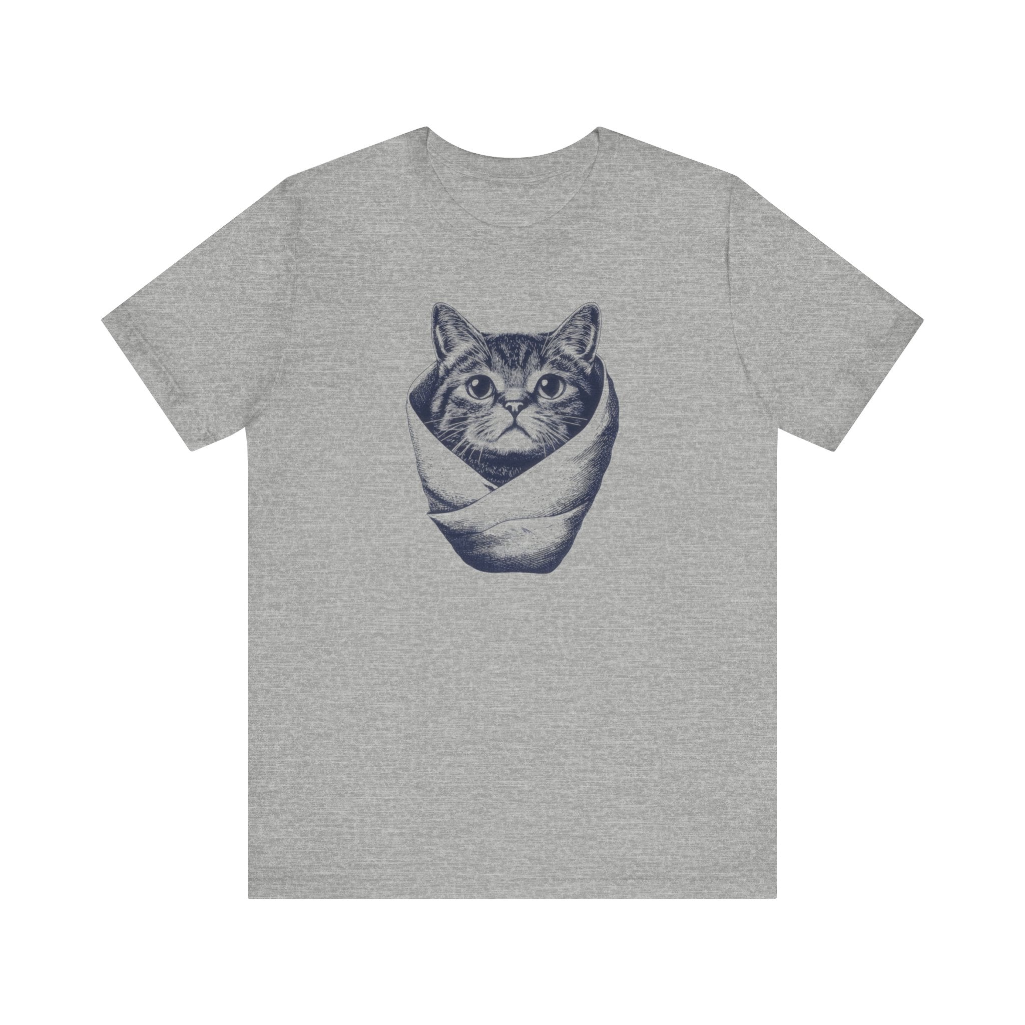 Purrito Cat T-Shirt Adorable Burrito Wrapped Kitty Design