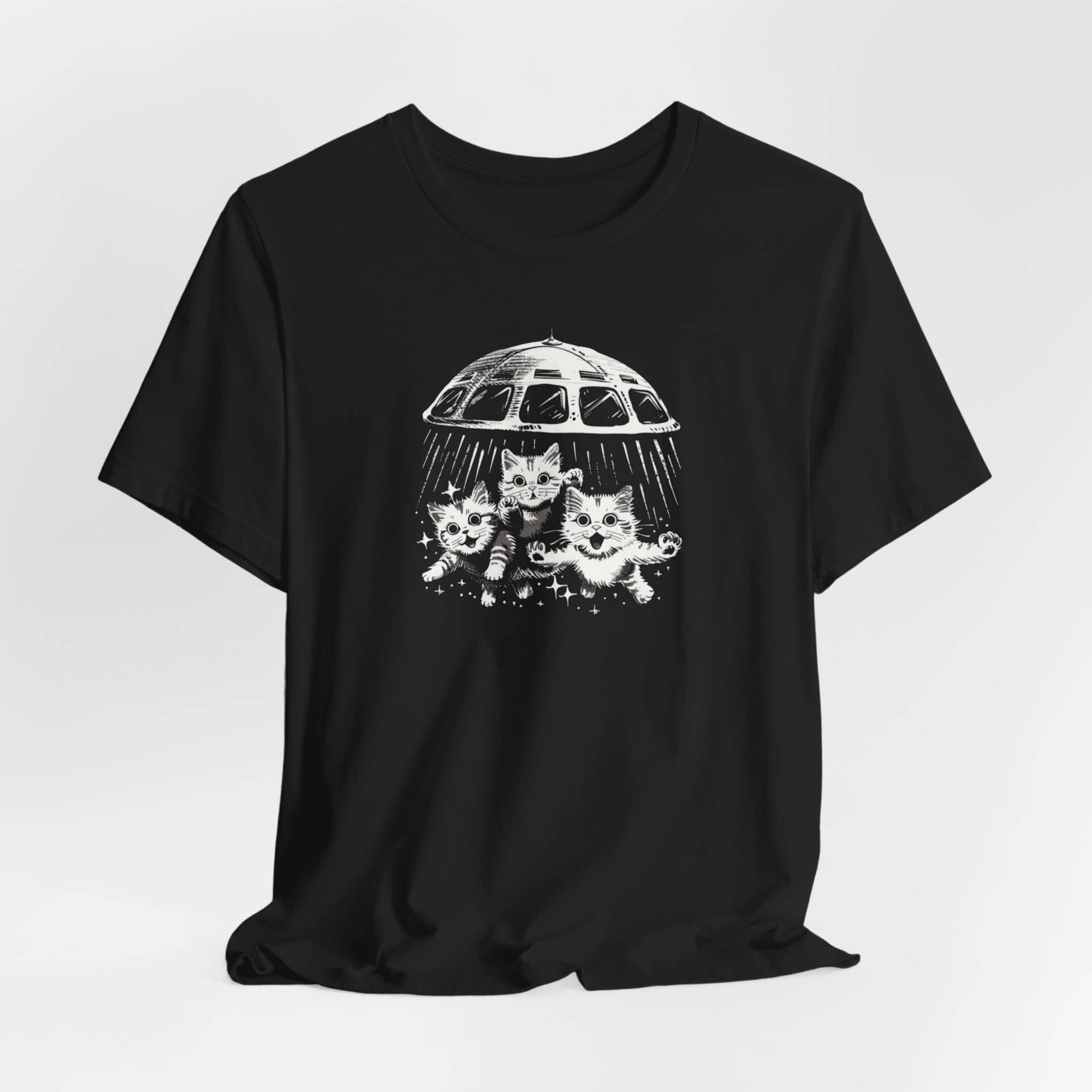 Alien Kittens UFO T-Shirt