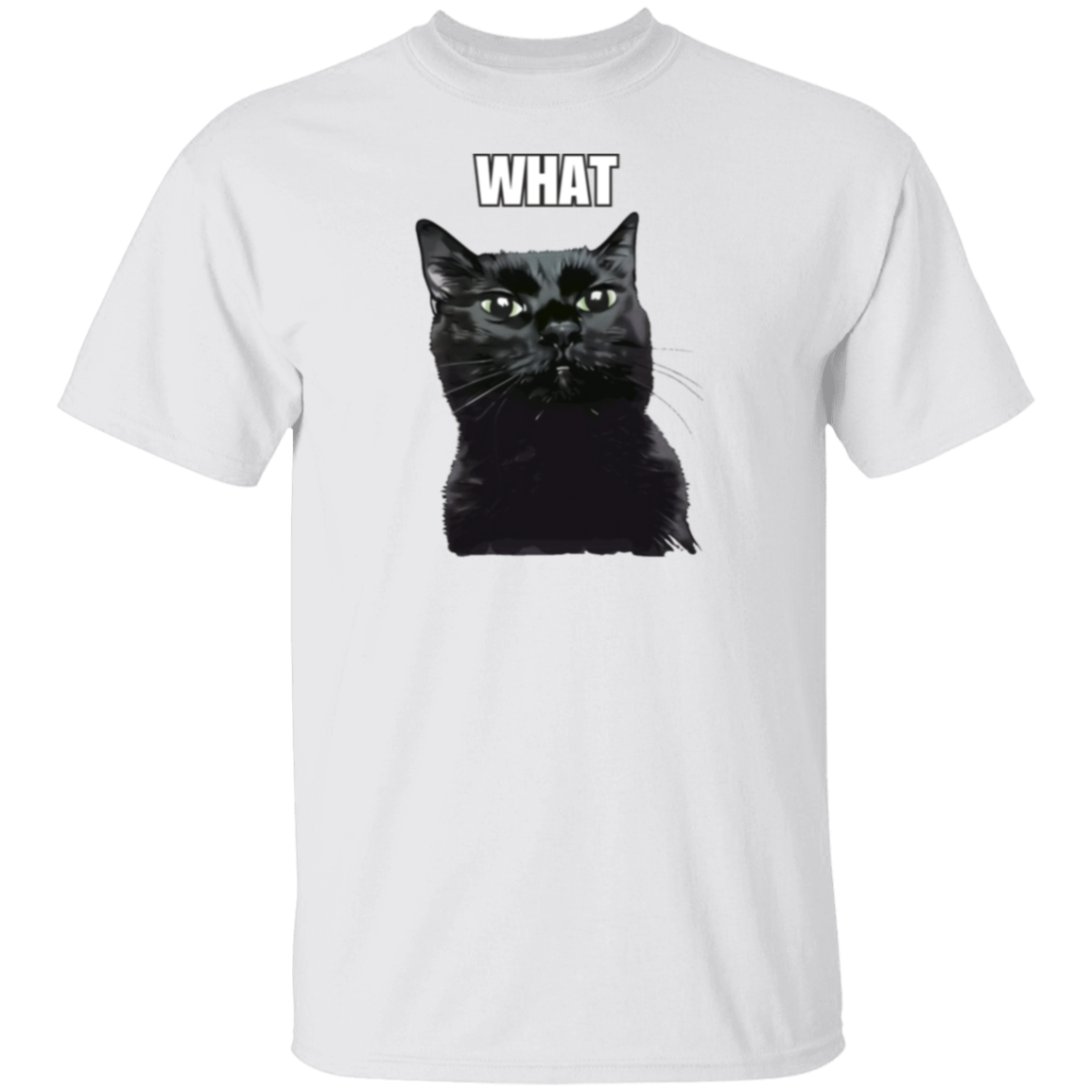 Zoned Out Black Cat T-Shirt