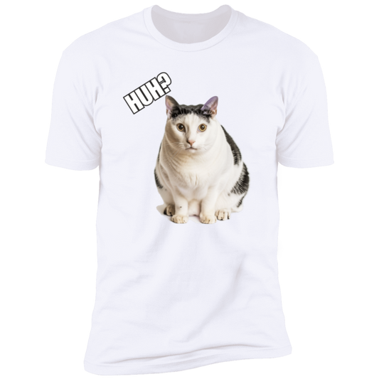 Cat Meme HUH Cat Short Sleeve Tee