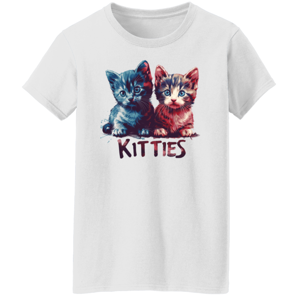 Kitties Ladies' 5.3 oz. T-Shirt