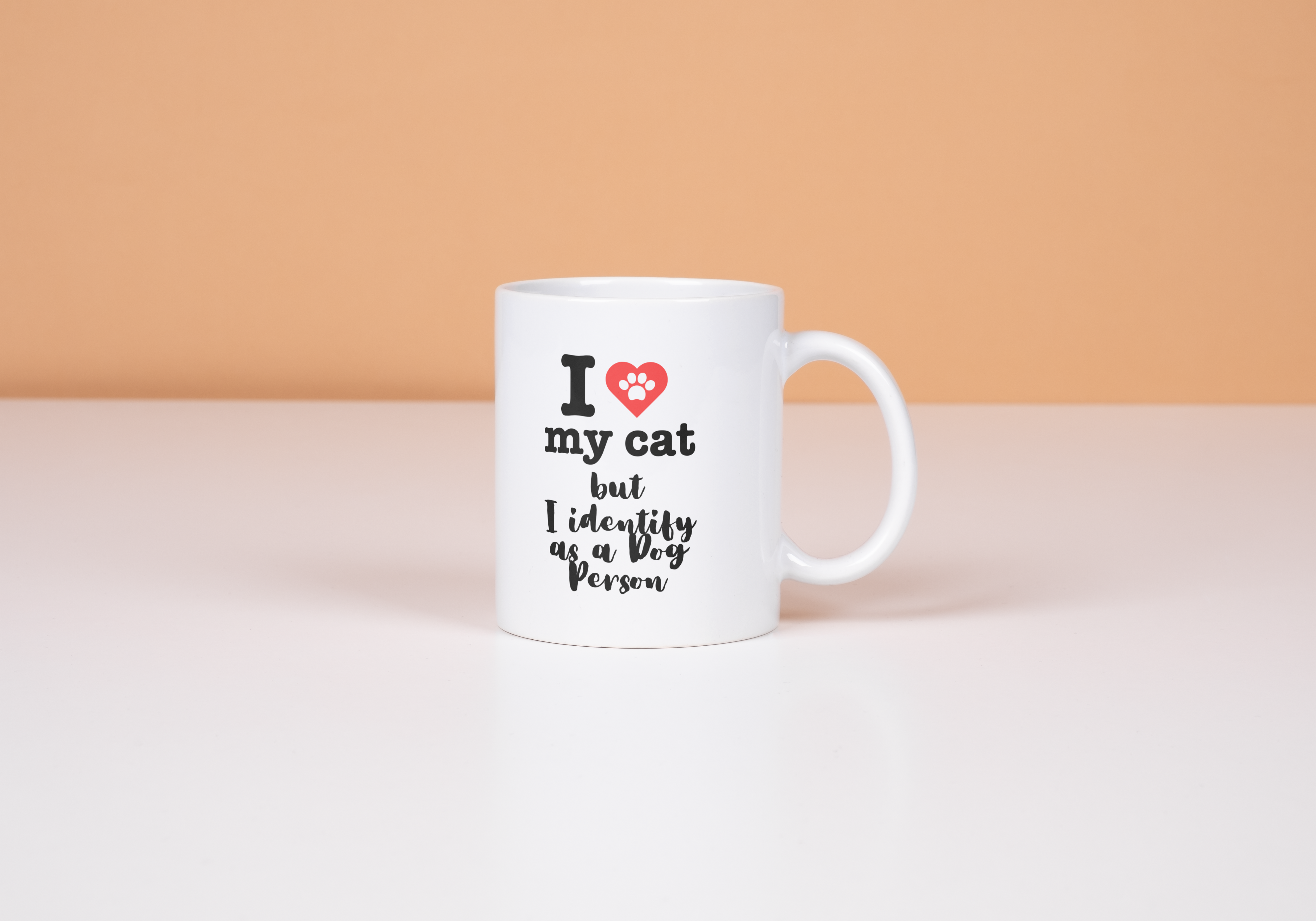 Secret Cat Lover 11oz White Mug