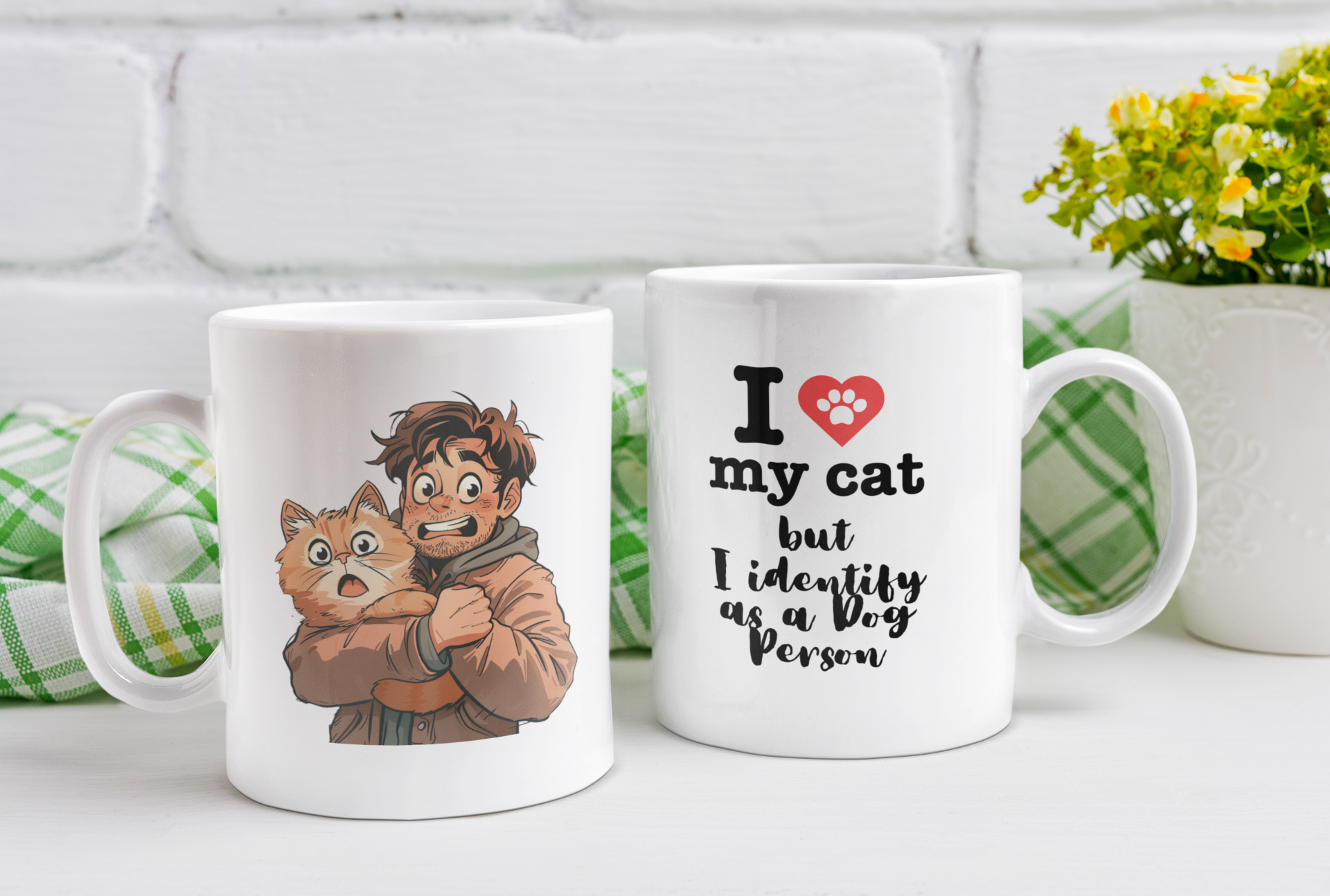 Secret Cat Lover 11oz White Mug