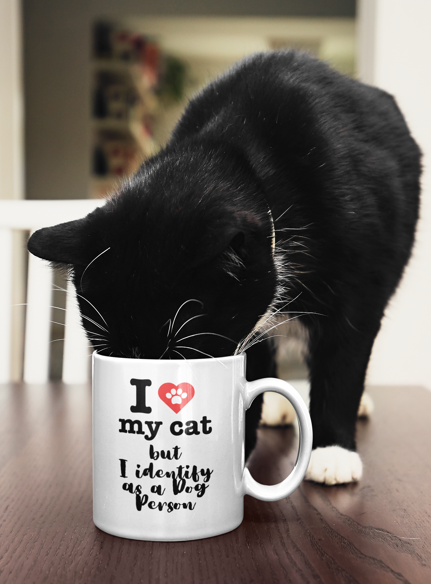 Secret Cat Lover 11oz White Mug